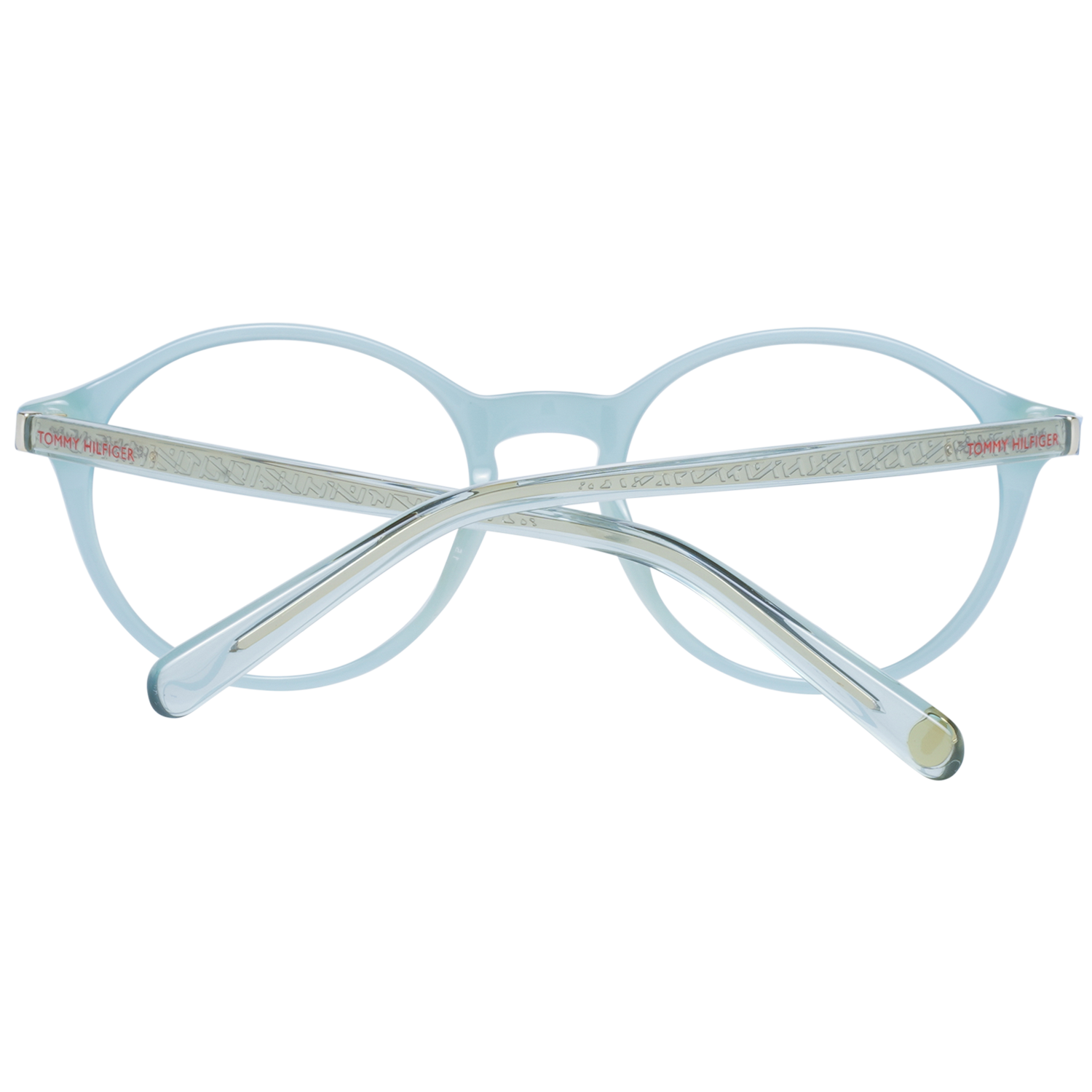 Tommy Hilfiger Frames Tommy Hilfiger Glasses Frames TH 1841 5CB 50mm Women Blue Round Eyeglasses Eyewear UK USA Australia