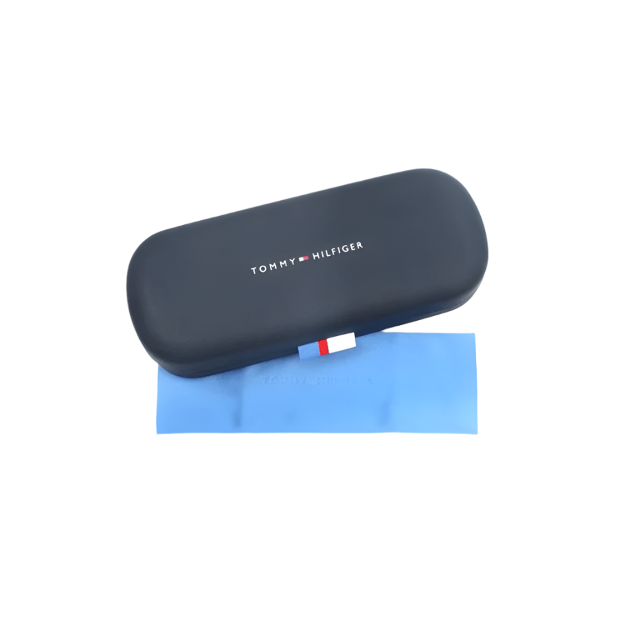 Tommy Hilfiger Frames Tommy Hilfiger Glasses Frames TH 1841 5CB 50mm Women Blue Round Eyeglasses Eyewear designer