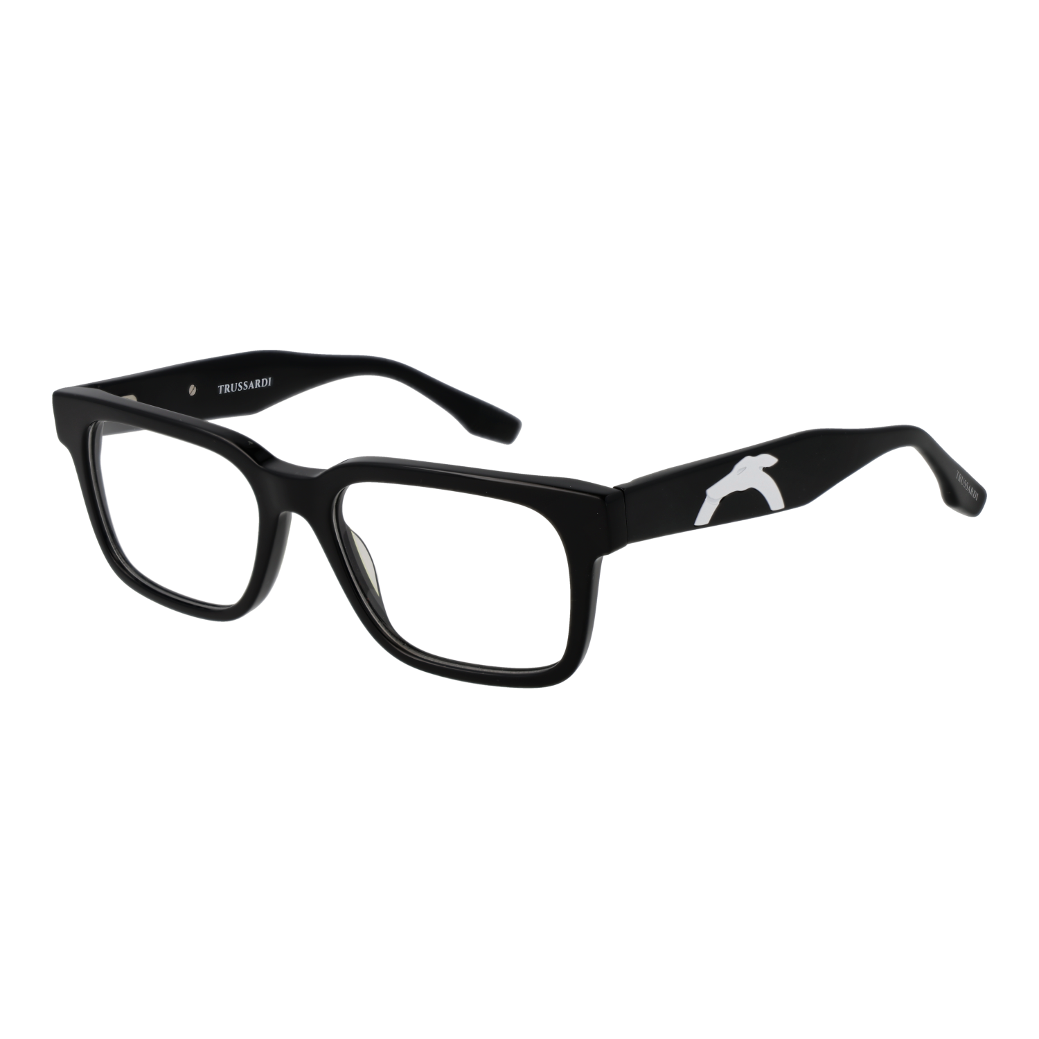 Trussardi Optical Frames Trussardi Eyeglasses Frames TSU6052 A02 53 Eyeglasses Eyewear designer