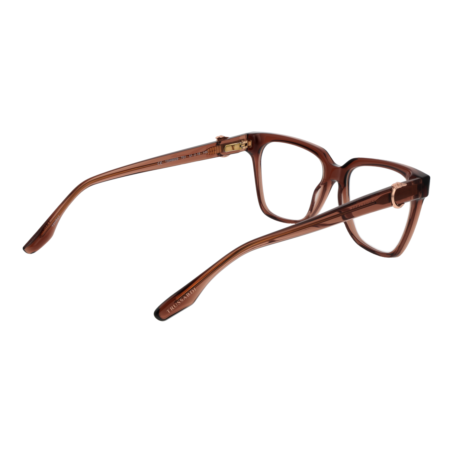 Trussardi Optical Frames Trussardi Eyeglasses Frames TSW6029 T01 52 Eyeglasses Eyewear designer