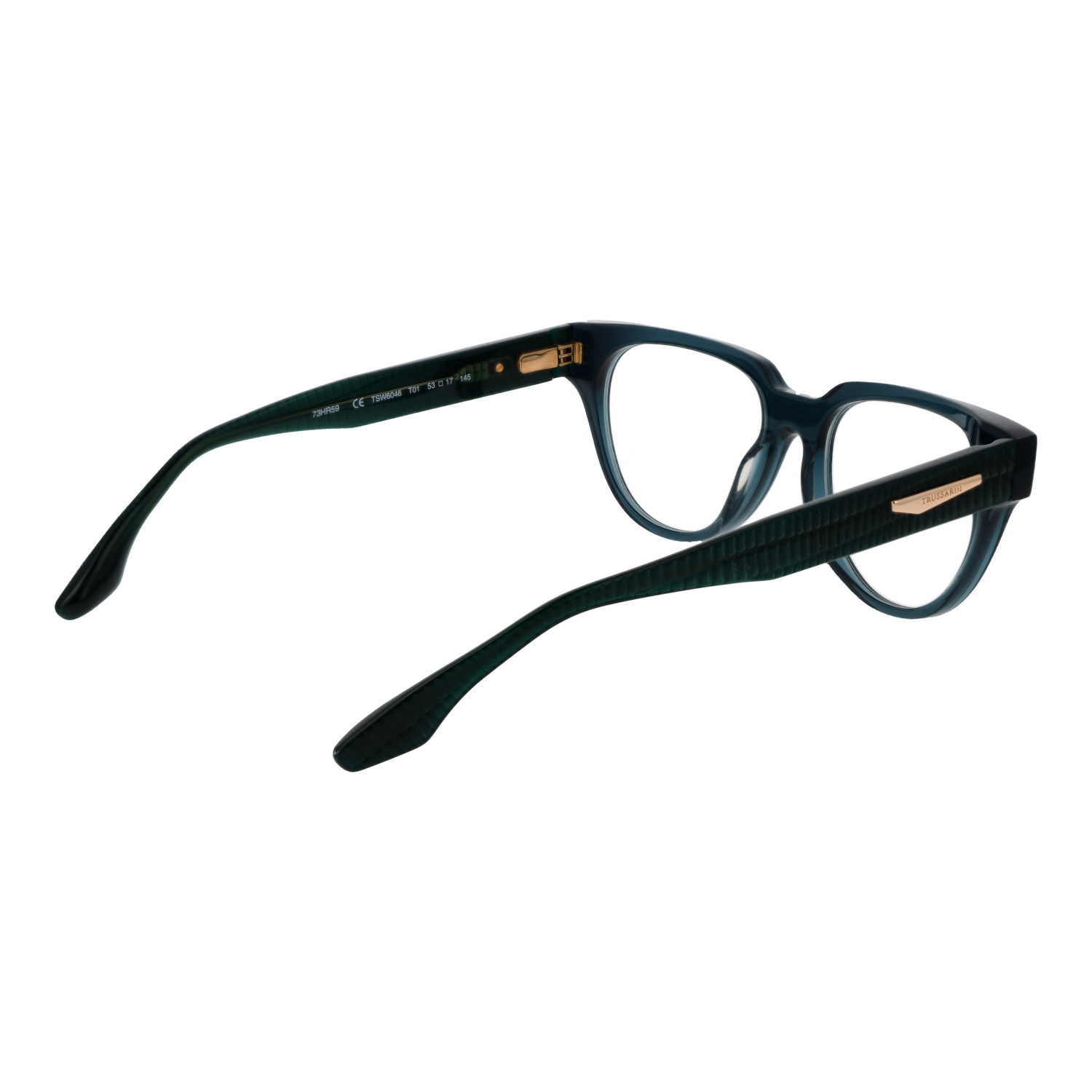 Trussardi Optical Frames Trussardi Eyeglasses Frames TSW6046 T01 53 Eyeglasses Eyewear designer