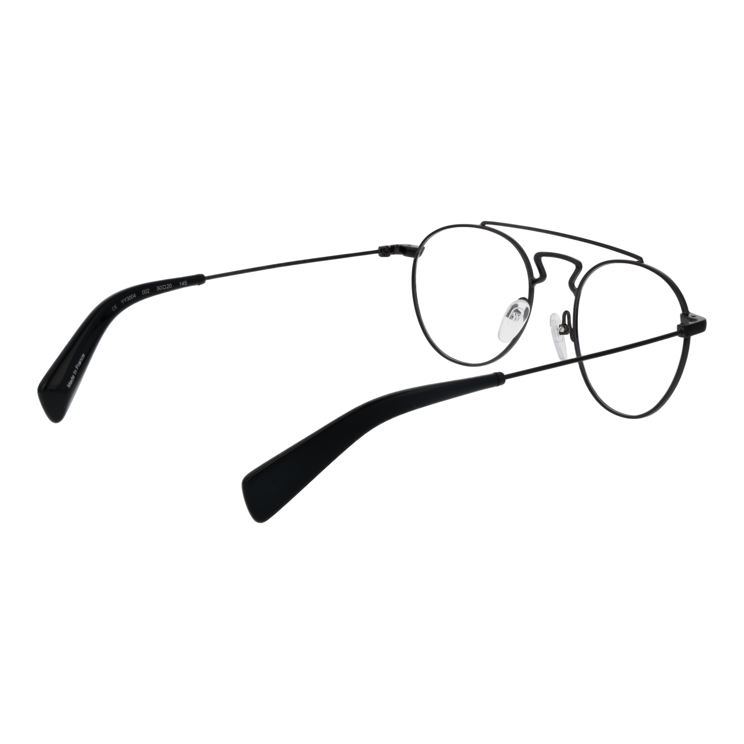 Yohji Yamamoto Optical Frames Yohji Yamamoto Eyeglasses Frames YY3004 002 50 Eyeglasses Eyewear designer