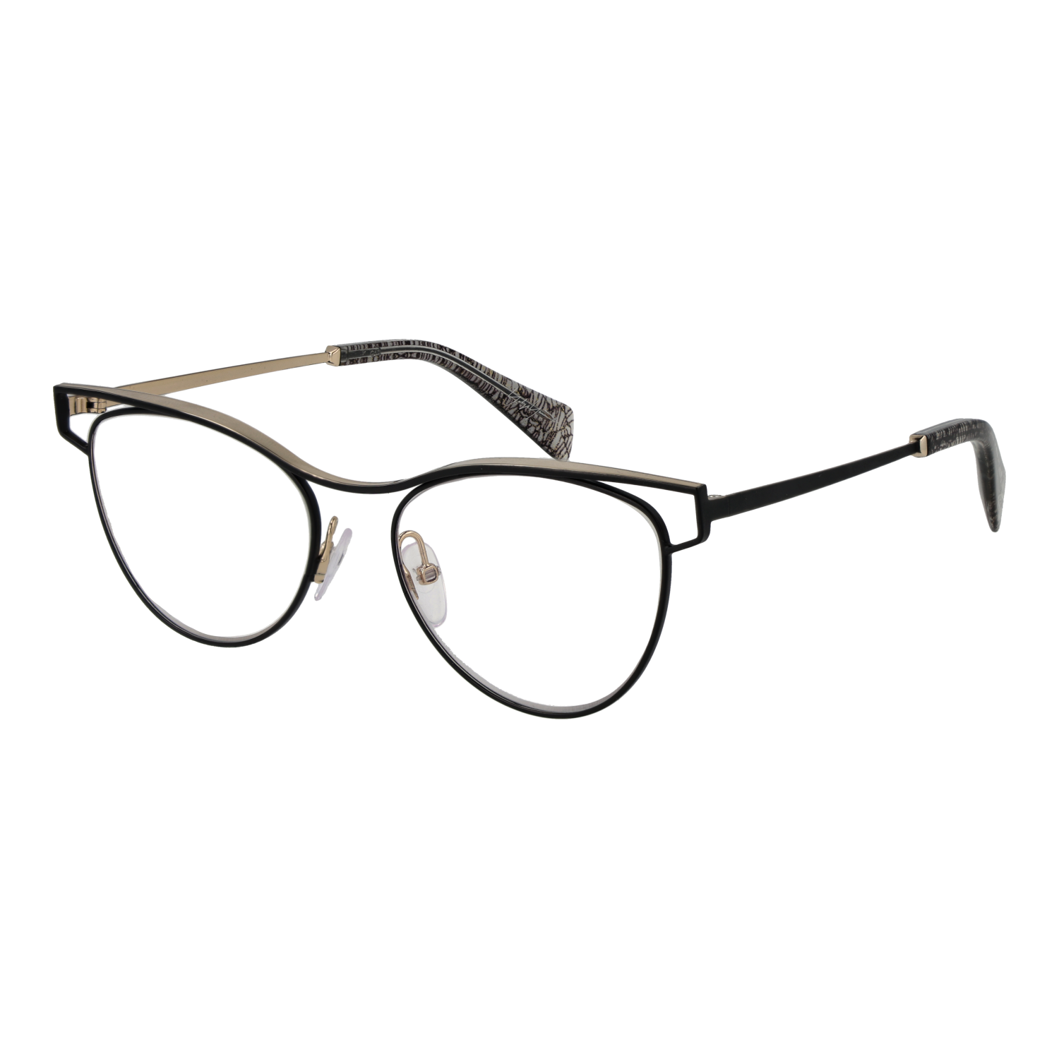 Yohji Yamamoto Optical Frames Yohji Yamamoto Eyeglasses Frames YY3016 004 52 Eyeglasses Eyewear designer