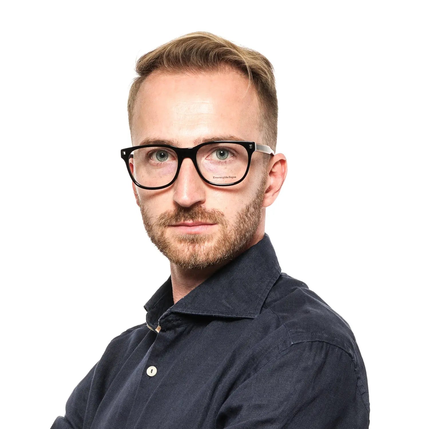 Ermenegildo Zegna Frames Ermenegildo Zegna Glasses Optical Frame EZ5120 001 54 Eyeglasses Eyewear UK USA Australia