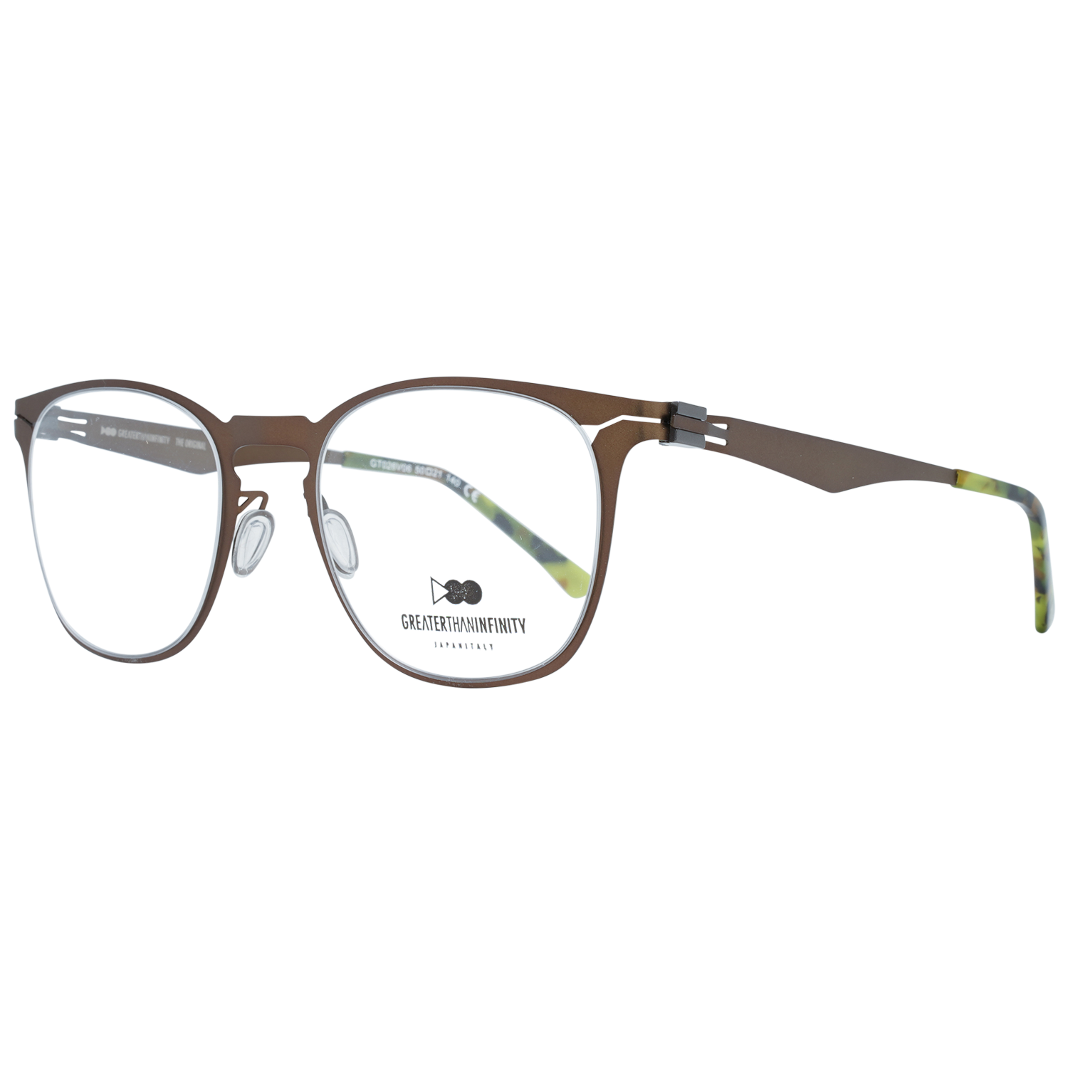 Greater Than Infinity Frames Greater Than Infinity Optical Frame GT026 V06 50 Eyeglasses Eyewear UK USA Australia