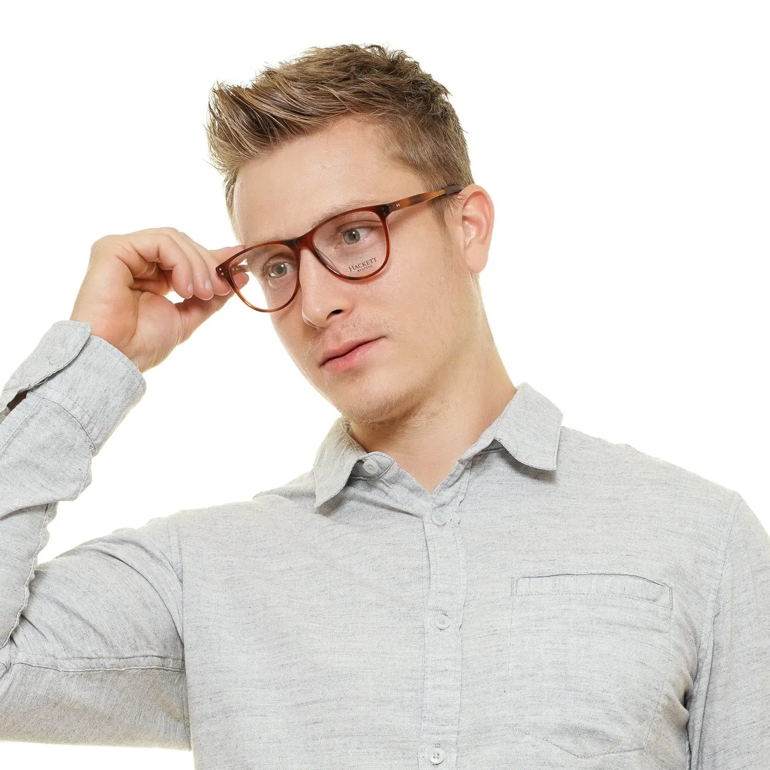 Hackett Frames Hackett Bespoke Glasses Optical Frame HEB235 152 53 Eyeglasses Eyewear UK USA Australia