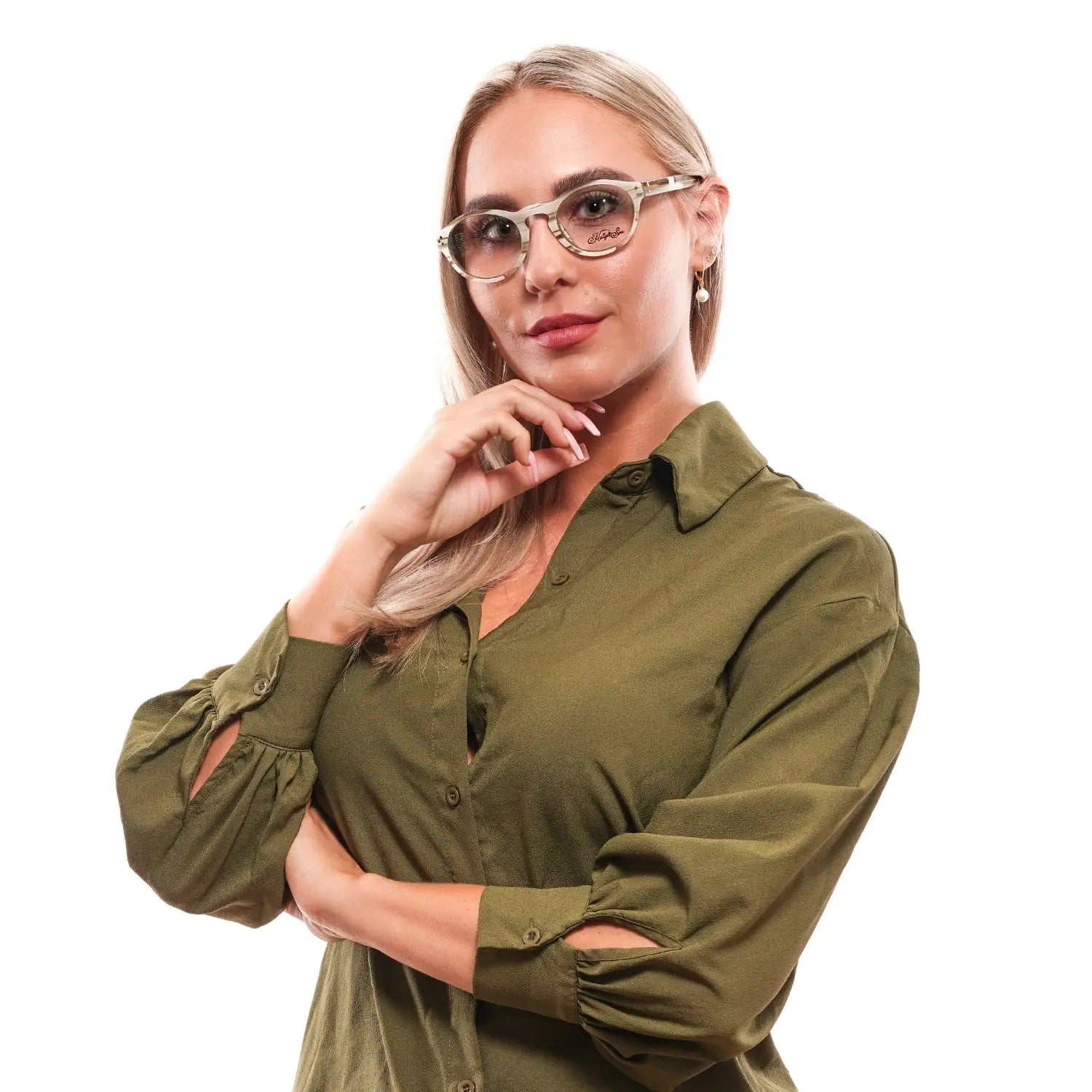 Hally & Son Frames Hally & Son Optical Frame HS505 02 50 Eyeglasses Eyewear UK USA Australia