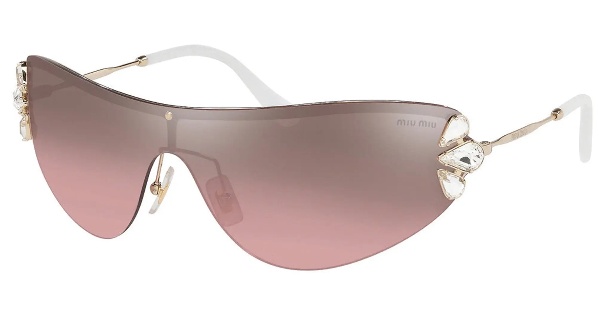 Miu Miu Sunglasses Miu Miu Sunglasses MU 66US ZVN7L1 Eyeglasses Eyewear UK USA Australia