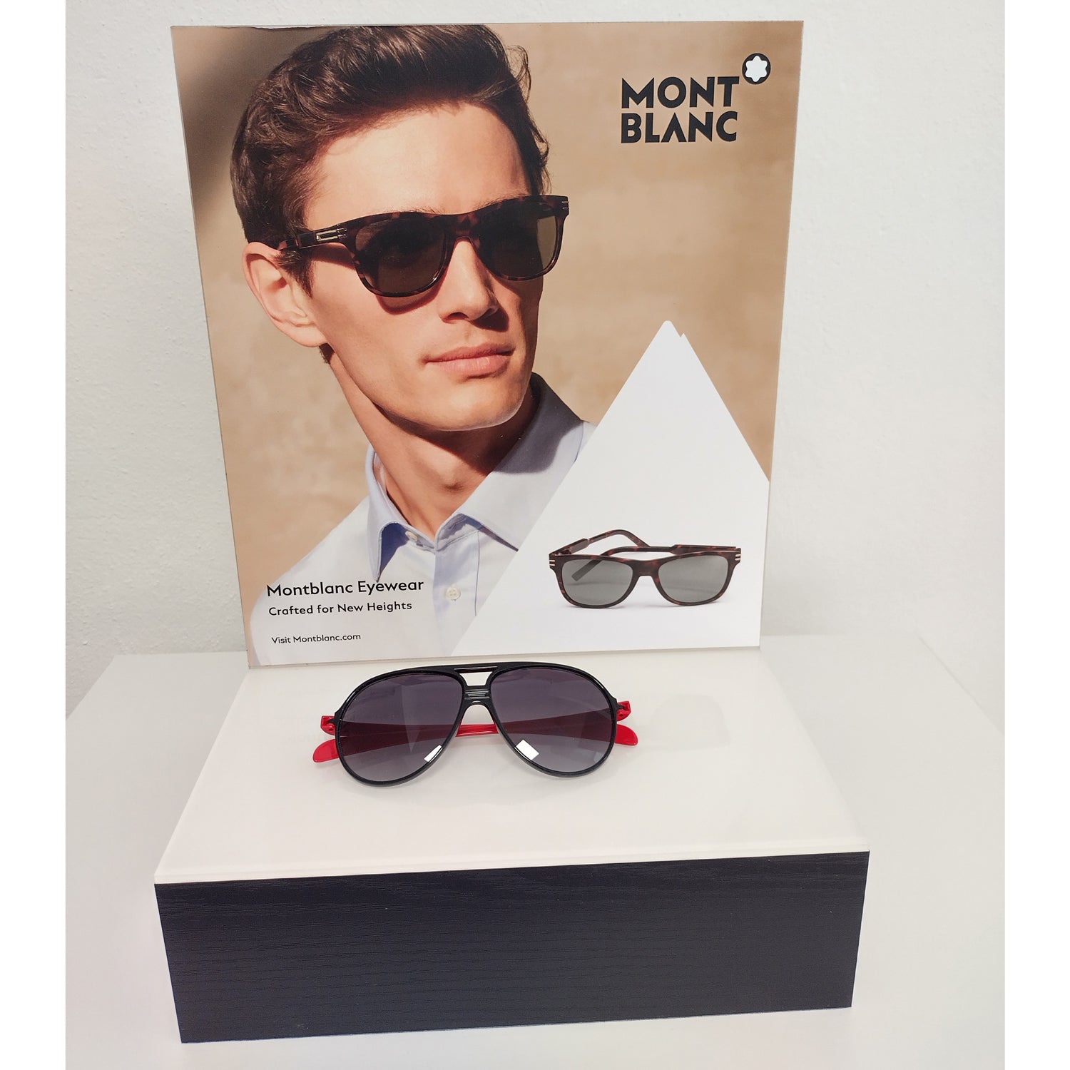 Montblanc Equipment Montblanc Logoblock 003 Eyeglasses Eyewear UK USA Australia