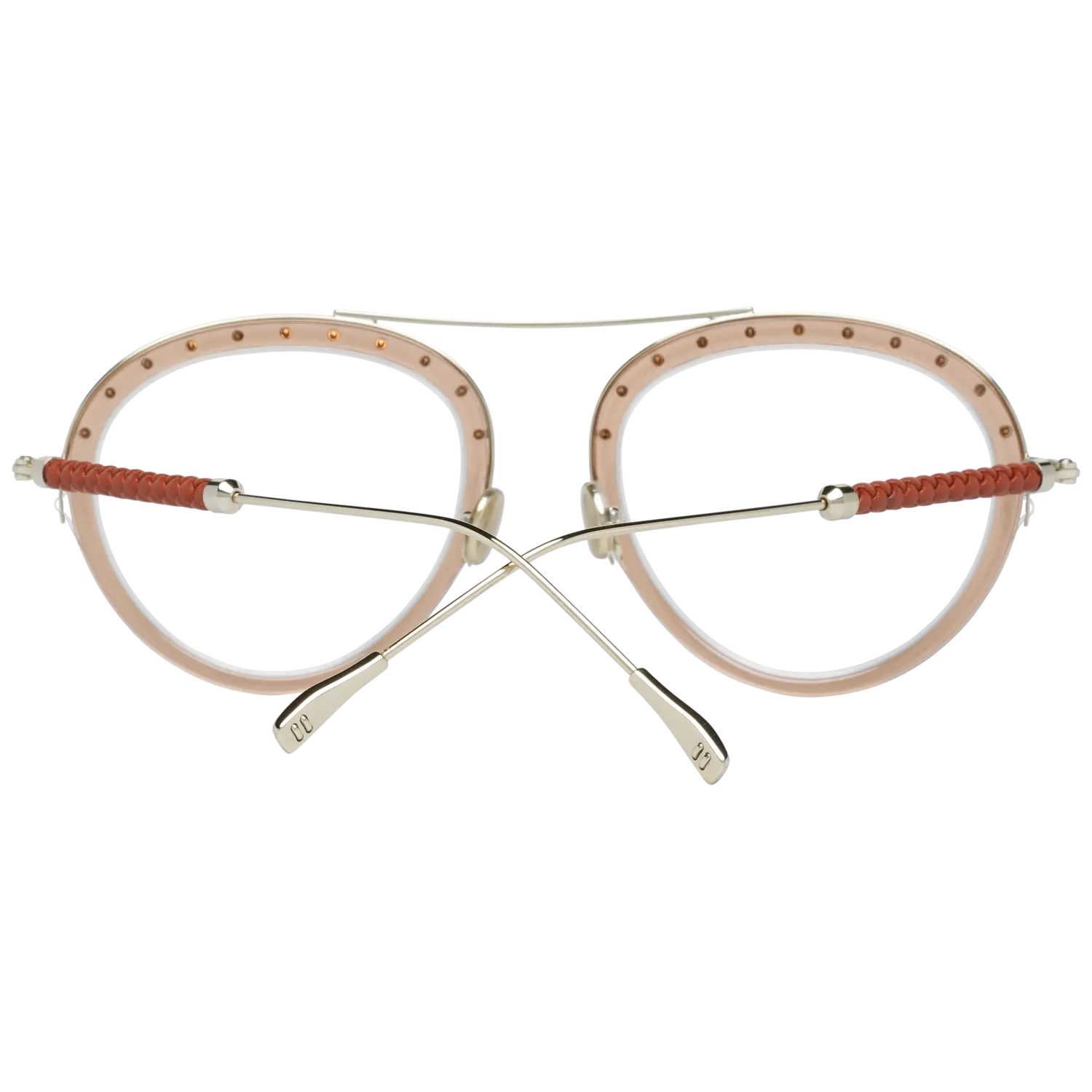 Tods Frames Tods Glasses Women's Brown Oval Frames TO5211 045 52mm Eyeglasses Eyewear UK USA Australia