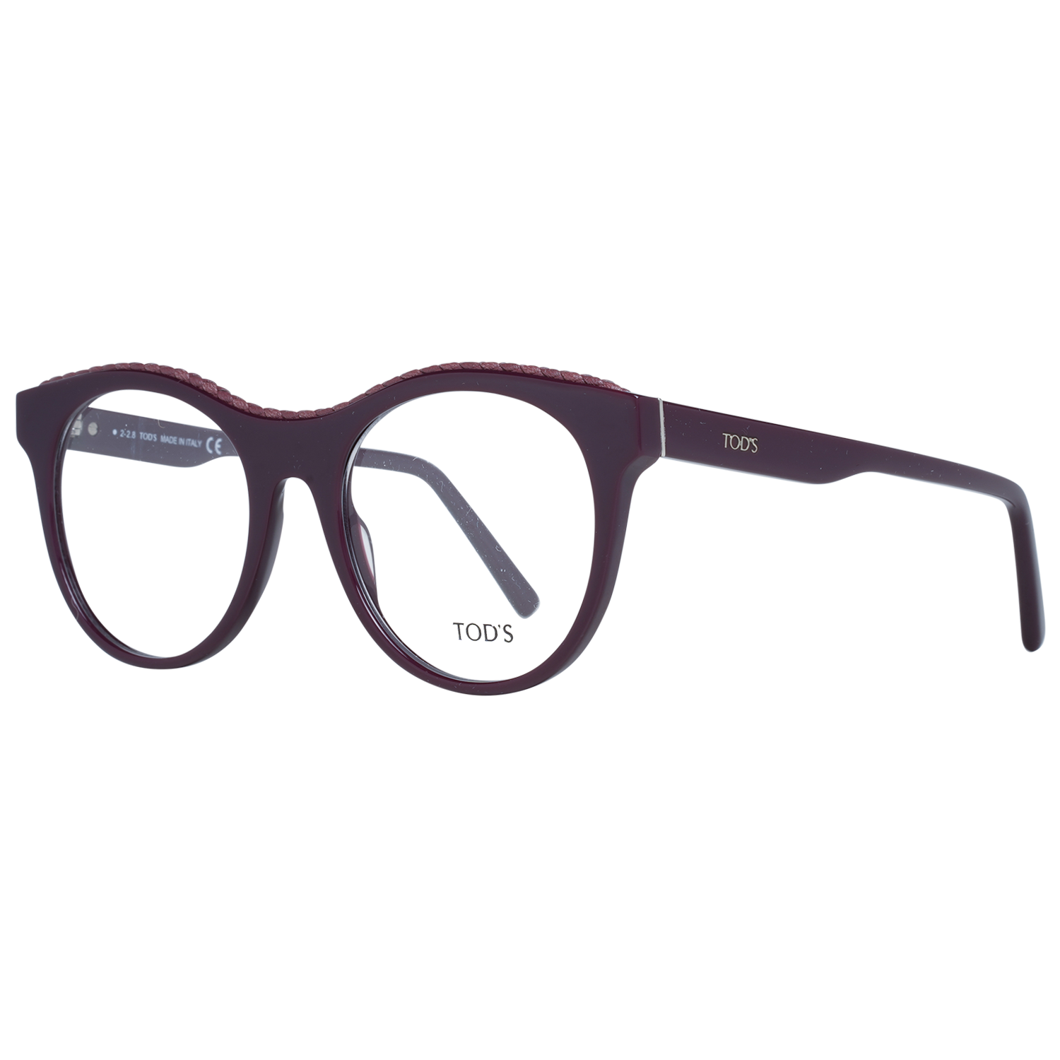 Tods Frames Tods Glasses Women's Purple Oval Frames TO5223 081 52mm Eyeglasses Eyewear UK USA Australia