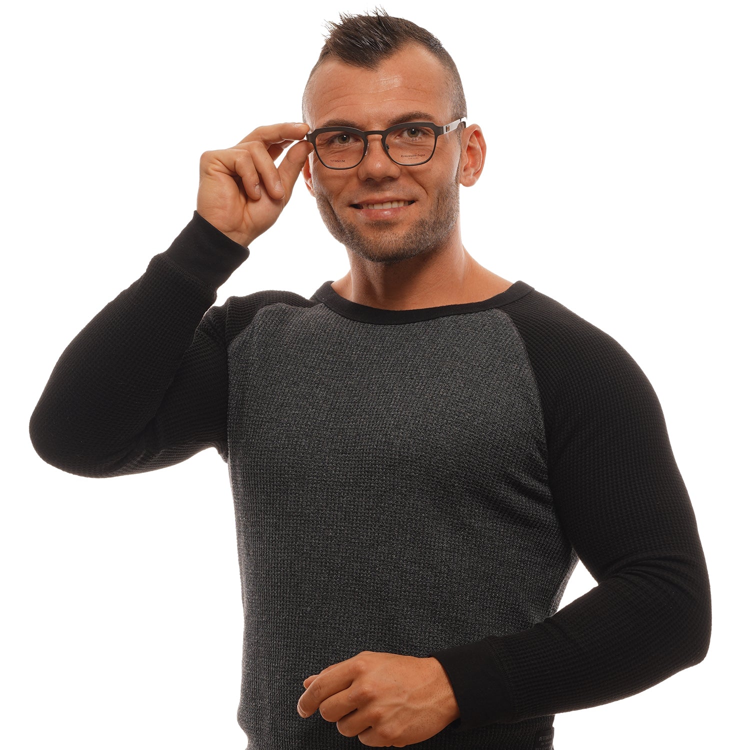 Zegna Couture Frames Zegna Couture Glasses Frames ZC5004 49 020 Titanium Eyeglasses Eyewear UK USA Australia