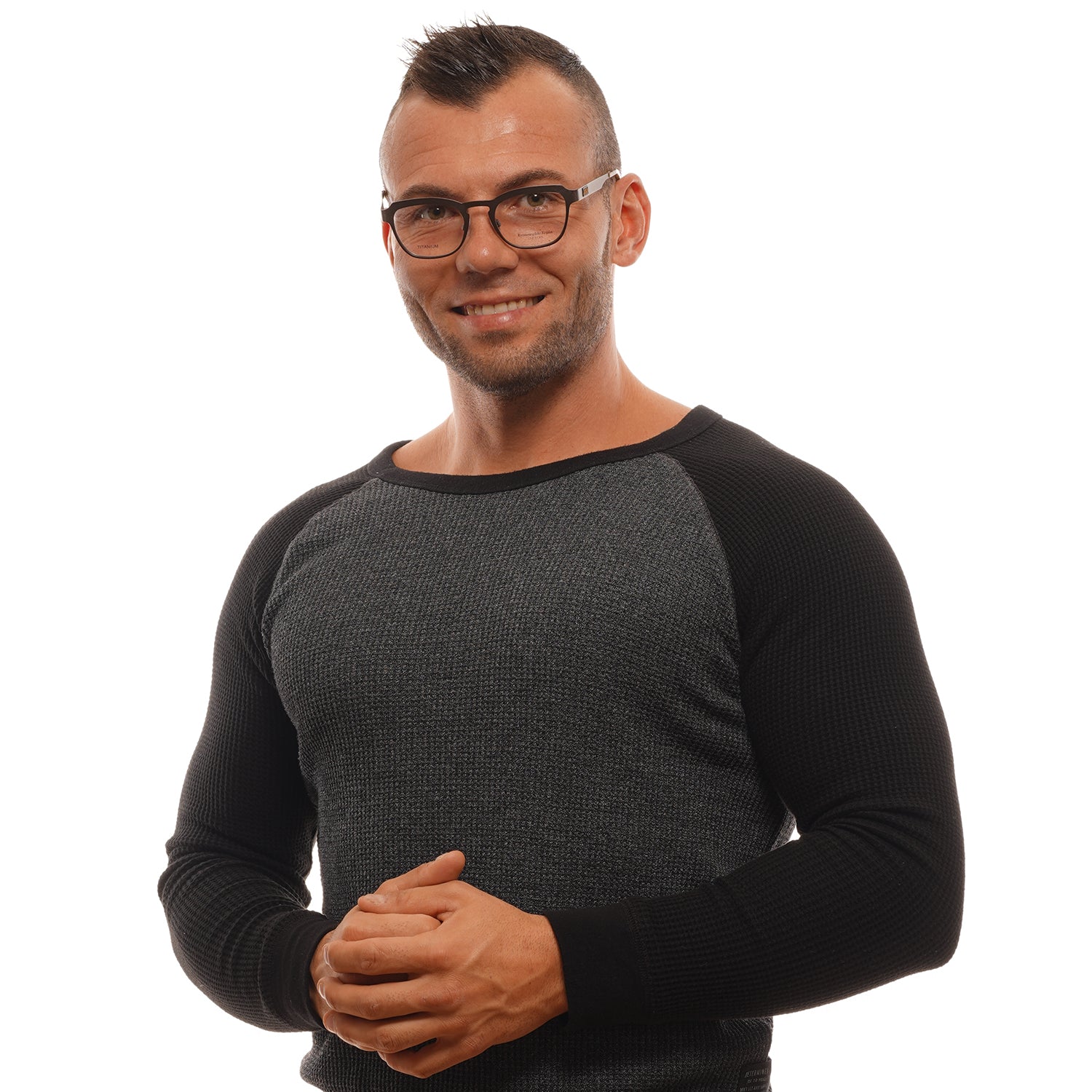 Zegna Couture Frames Zegna Couture Glasses Frames ZC5004 49 038 Titanium Eyeglasses Eyewear UK USA Australia