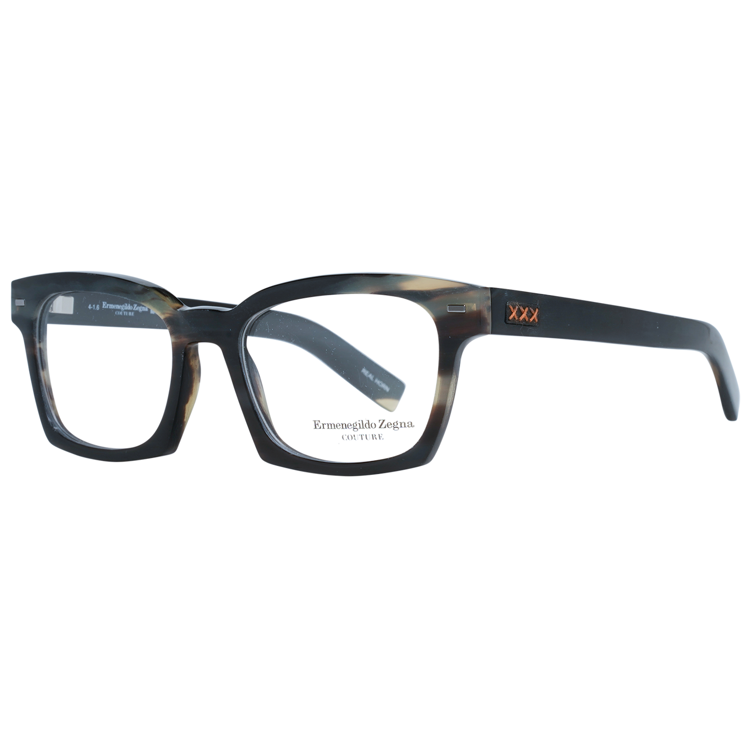 Zegna Couture Frames Zegna Couture Glasses Frames ZC5015 51 061 Horn Eyeglasses Eyewear UK USA Australia