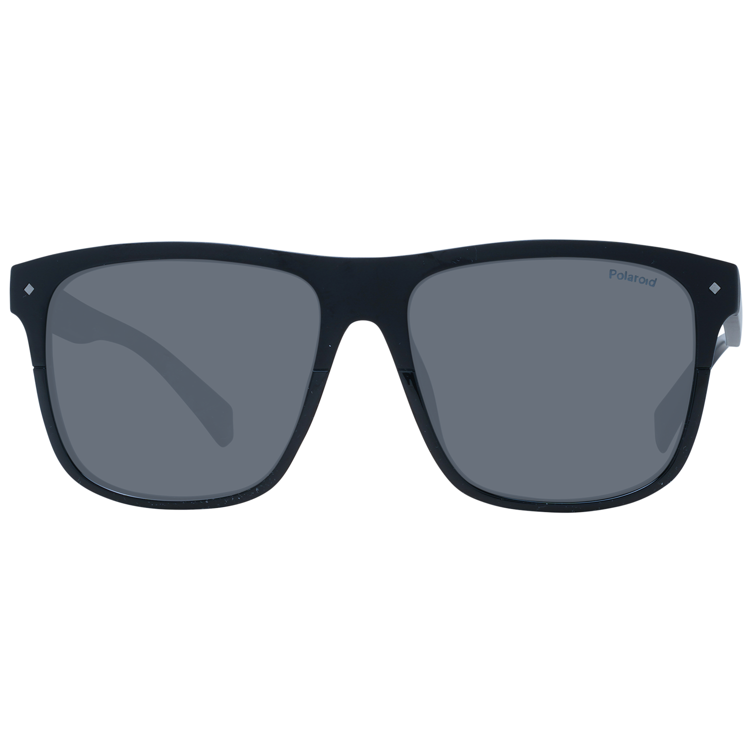 Polaroid Sunglasses Black Rectangular PLD 6041/S 807M9 Polarized 56mm