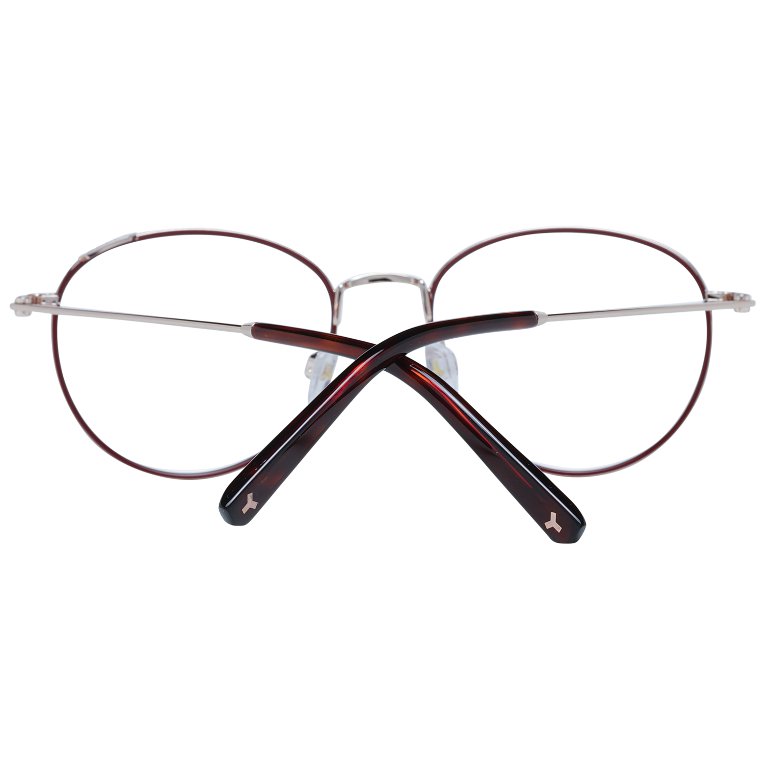 Bally Optical Frame Bally Eyeglasses Frames BY5034-H 071 52mm Glasses Unisex Burgundy Round Eyeglasses Eyewear UK USA Australia 