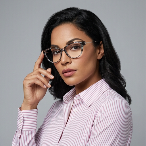 Chopard Eyeglasses Chopard Eyeglasses Women Black Full Rim Acetate Cat Eye Frames VCH323S 06WS 53mm Eyeglasses Eyewear designer