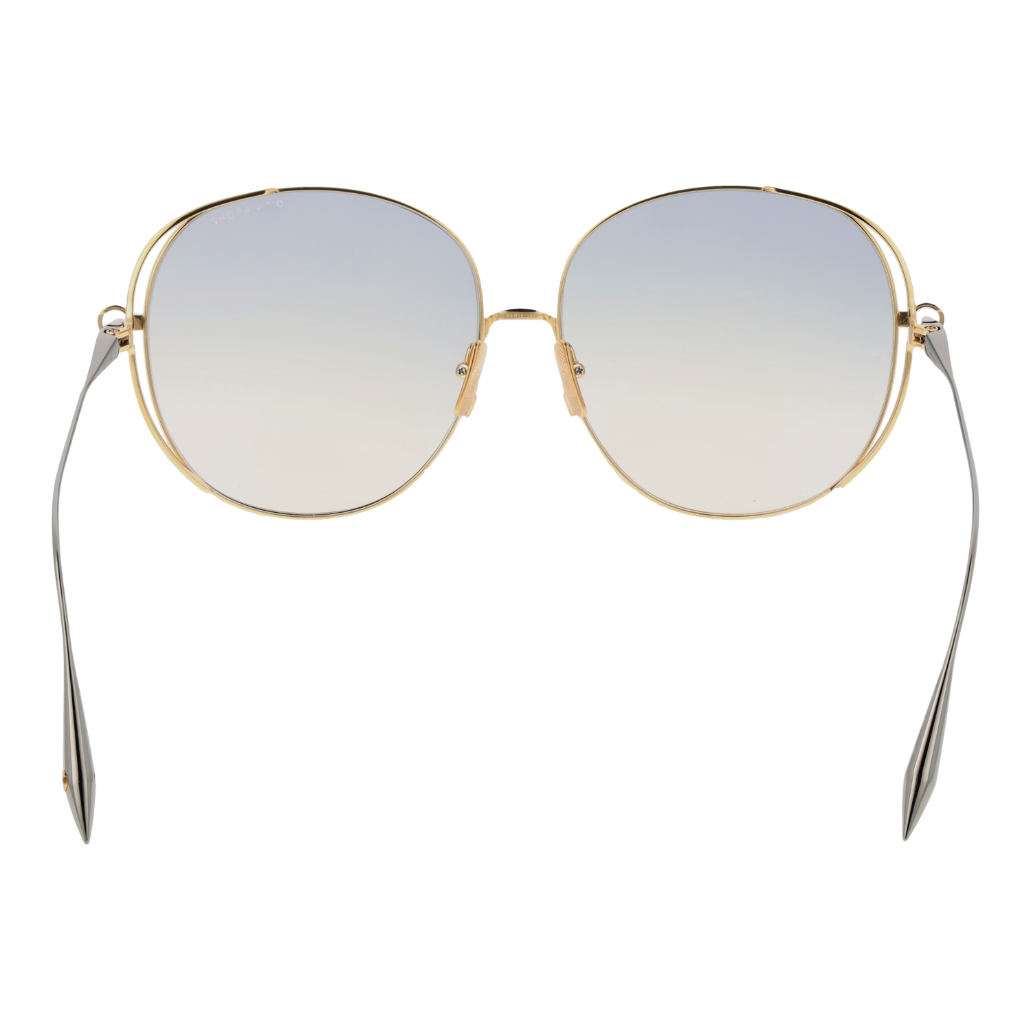 Dita Sunglasses Dita Sunglasses DTS156-A-01 AROHZ Gold Round Gradient 62mm Eyeglasses Eyewear designer