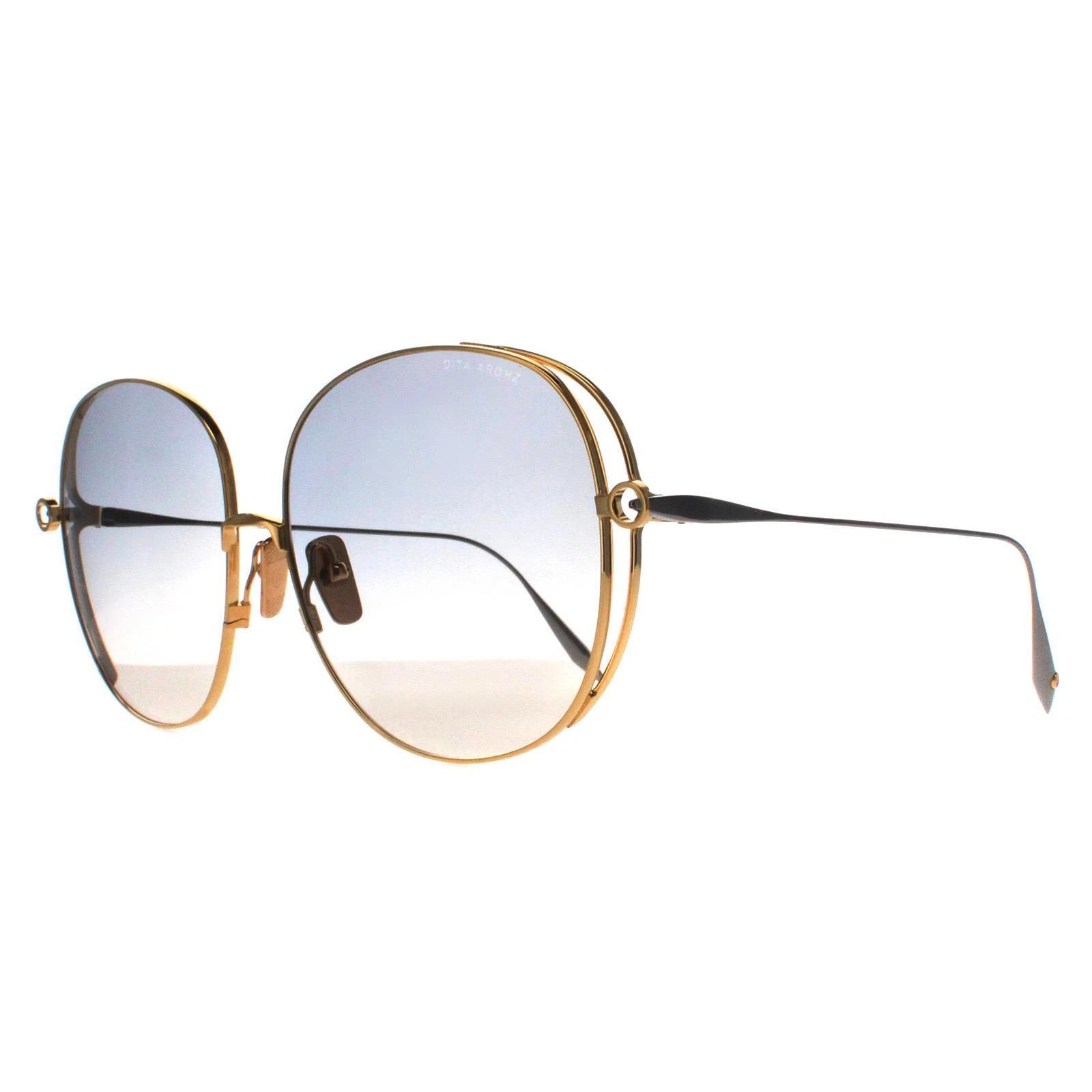 Dita Sunglasses Dita Sunglasses DTS156-A-01 AROHZ Gold Round Gradient 62mm Eyeglasses Eyewear designer