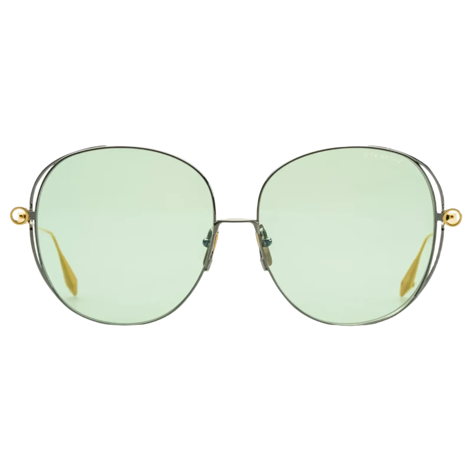 Dita Sunglasses Dita Sunglasses DTS156-A-03 AROHZ -  Black Palladium/Gold Titanium Round Eyeglasses Eyewear UK USA Australia 