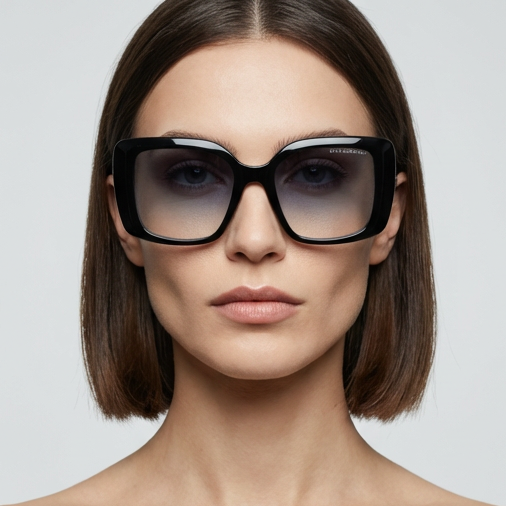 Dita Sunglasses Dita Sunglasses DTS716-A-01 Adabrah Black Butterfly Gradient Women 53mm Eyeglasses Eyewear designer