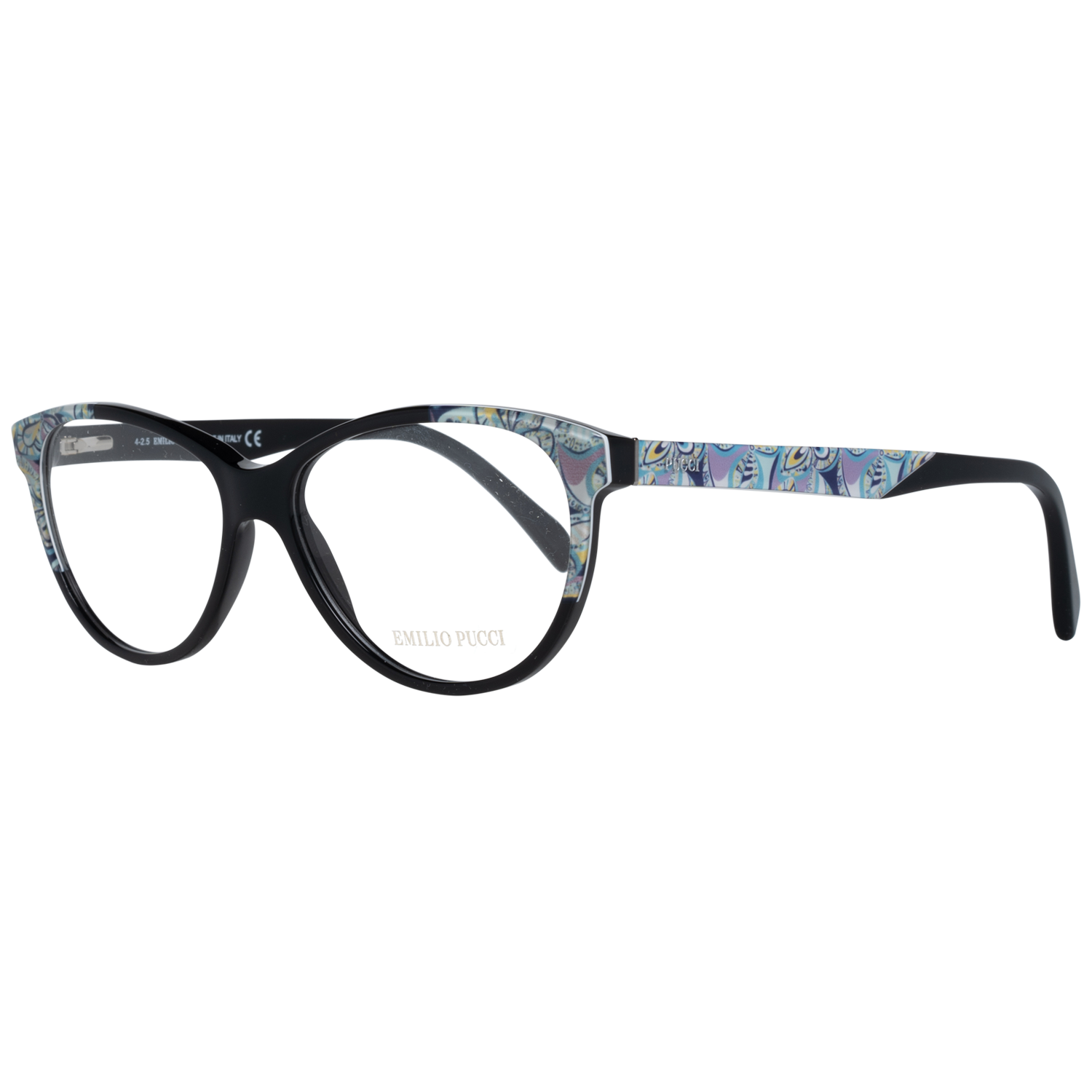 Emilio Pucci Frames Emilio Pucci Optical Frame EP5022 001 54 Eyeglasses Eyewear UK USA Australia 