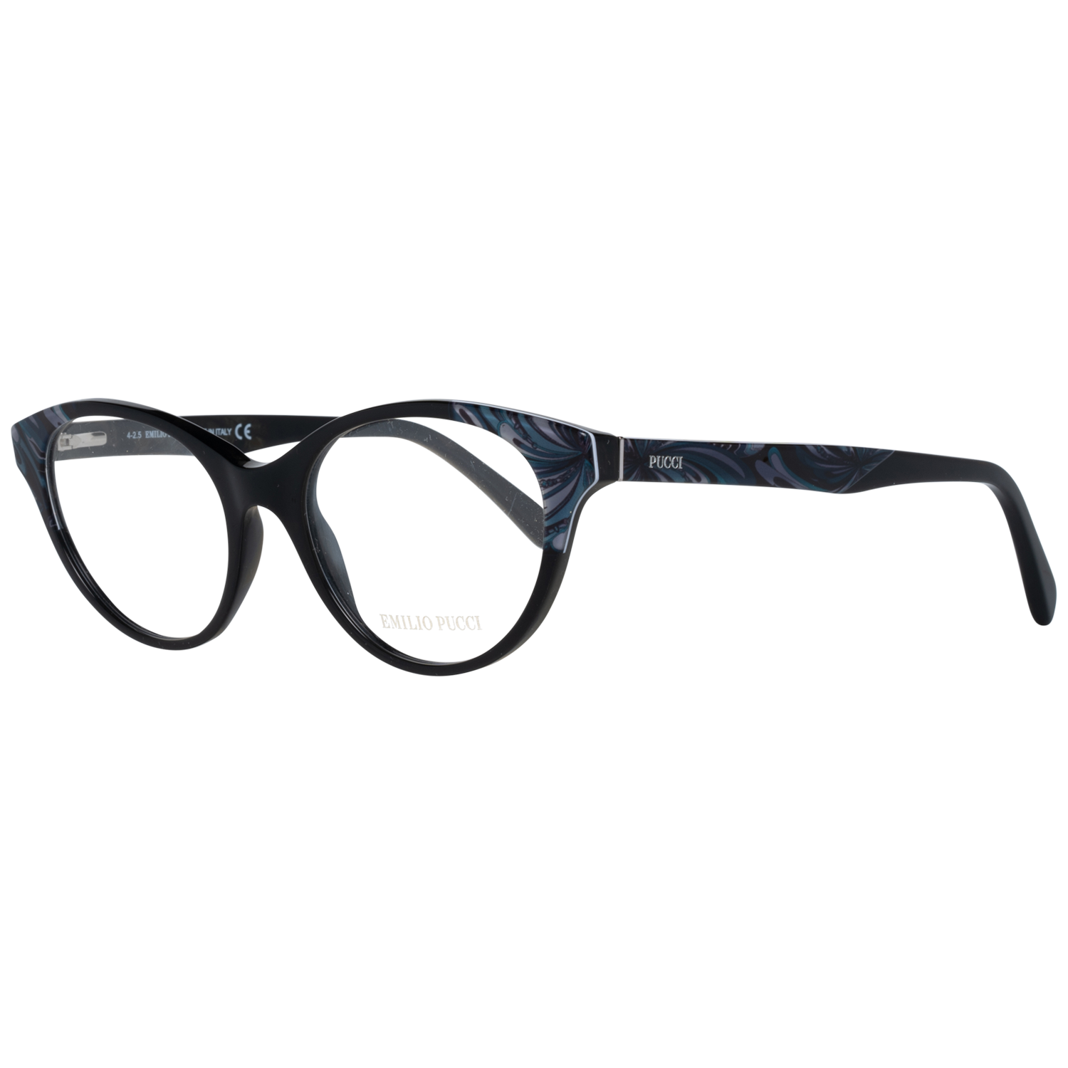 Emilio Pucci Frames Emilio Pucci Optical Frame EP5023 001 51 Eyeglasses Eyewear UK USA Australia 