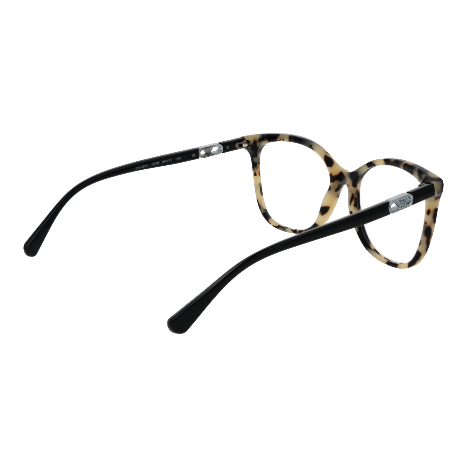 Emporio Armani Eyeglasses Emporio Armani Eyeglasses Frames 0EA3231 6058 Beige Butterfly Full-Rim 54mm Eyeglasses Eyewear designer