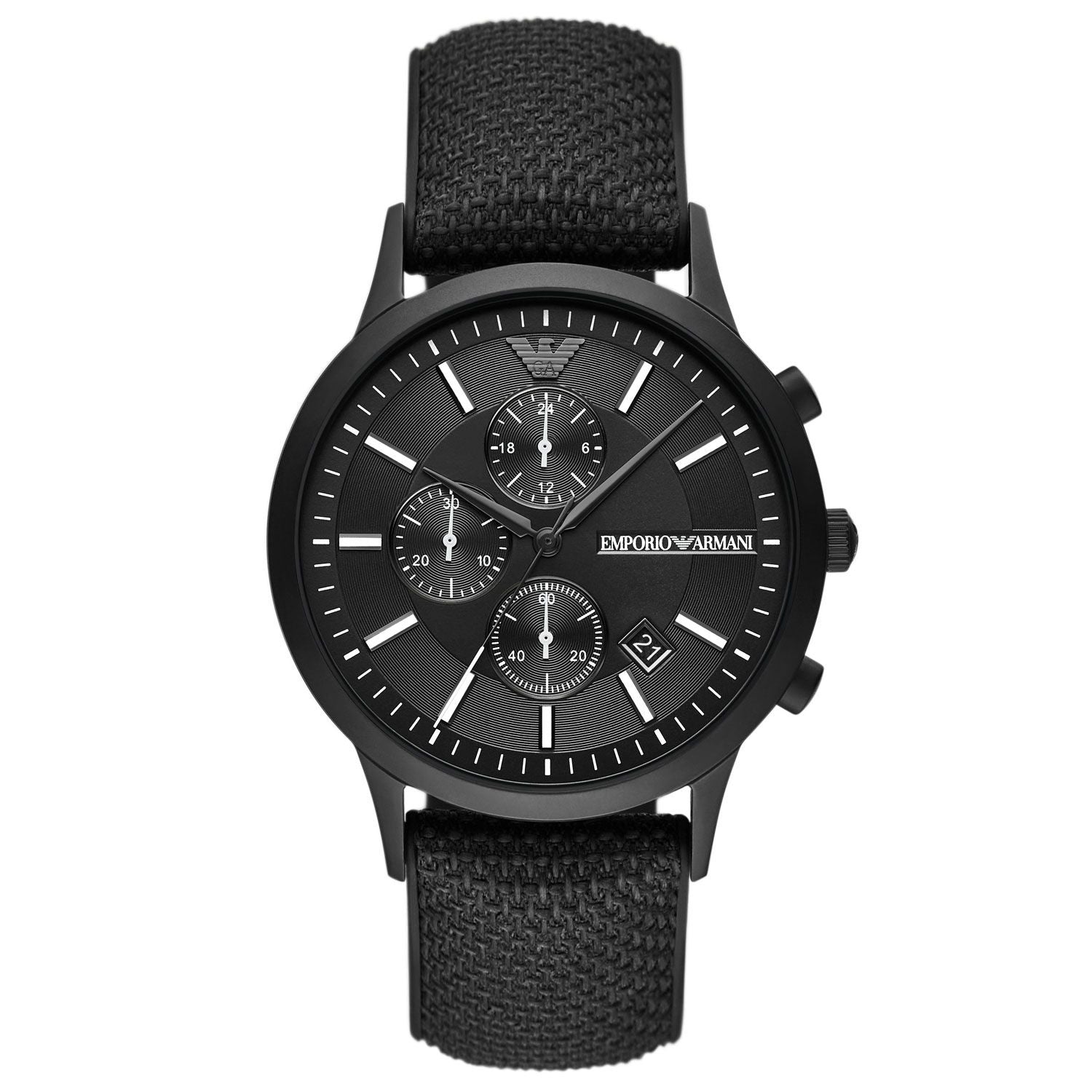 Emporio Armani Watches Emporio Armani Men’s Watch AR11457 Stylish Black Stainless Steel Chronograph Watch Eyeglasses Eyewear UK USA Australia 