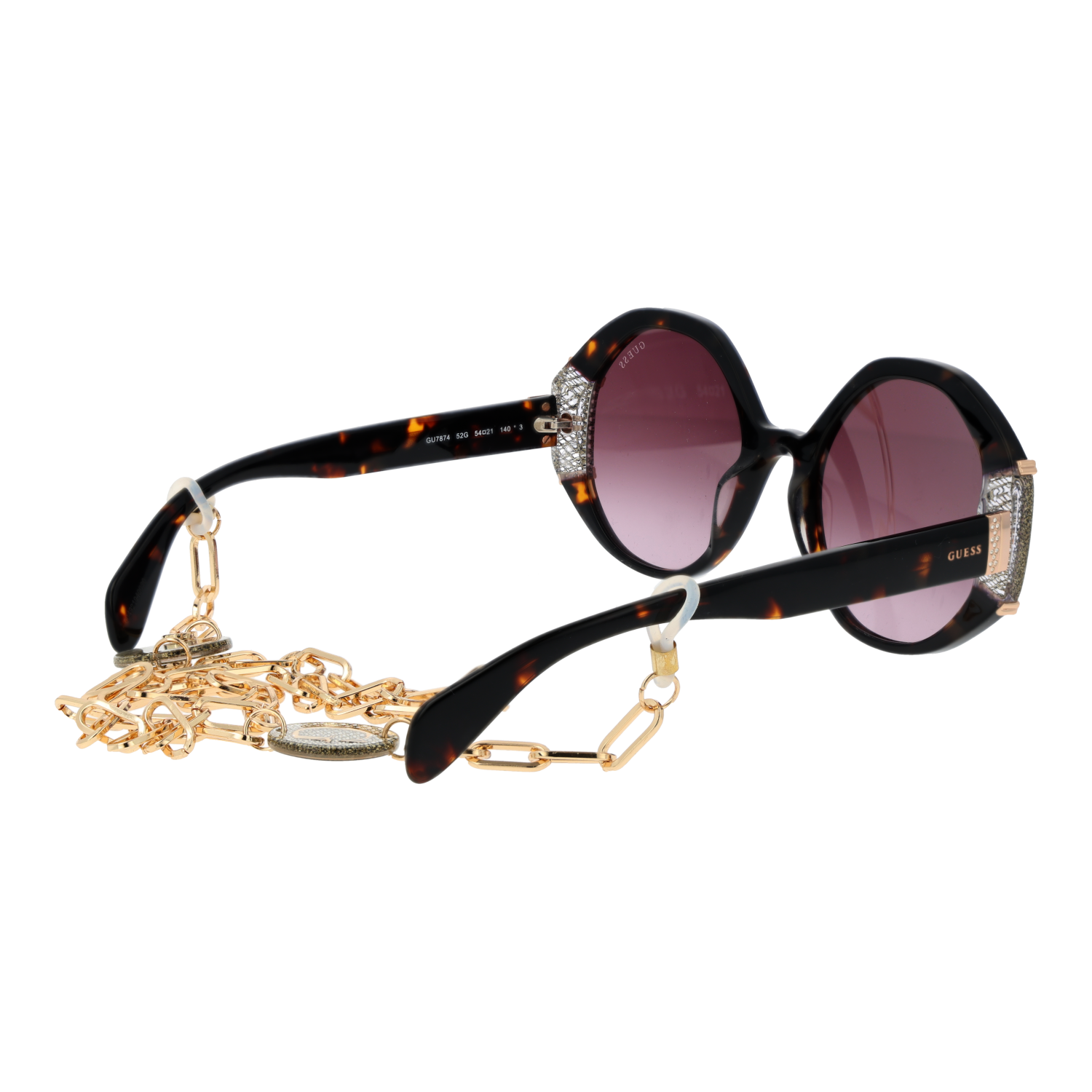 Guess Sunglasses Guess Sunglasses GU7874 52G 54 Eyeglasses Eyewear designer