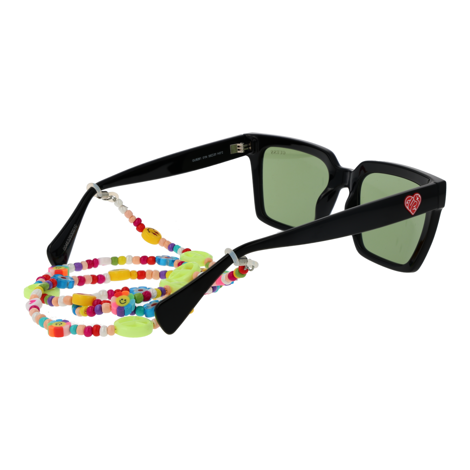 Guess Sunglasses Guess Sunglasses GU8261 01N 55mm Eyeglasses Eyewear designer