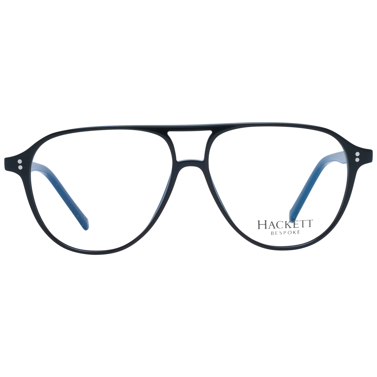 Hackett Frames Hackett Bespoke Glasses Frames HEB237 01 54mm Men Blue Pilot-Aviator Eyeglasses Eyewear UK USA Australia 