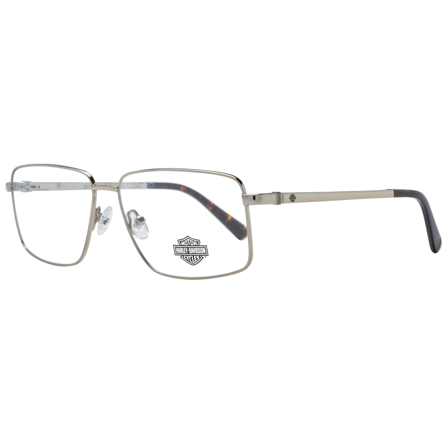 Harley-Davidson Frames Harley-Davidson Glasses Frames HD0918 032 58mm - Men Gold Rectangular Full-Rim Eyeglasses Eyewear UK USA Australia 