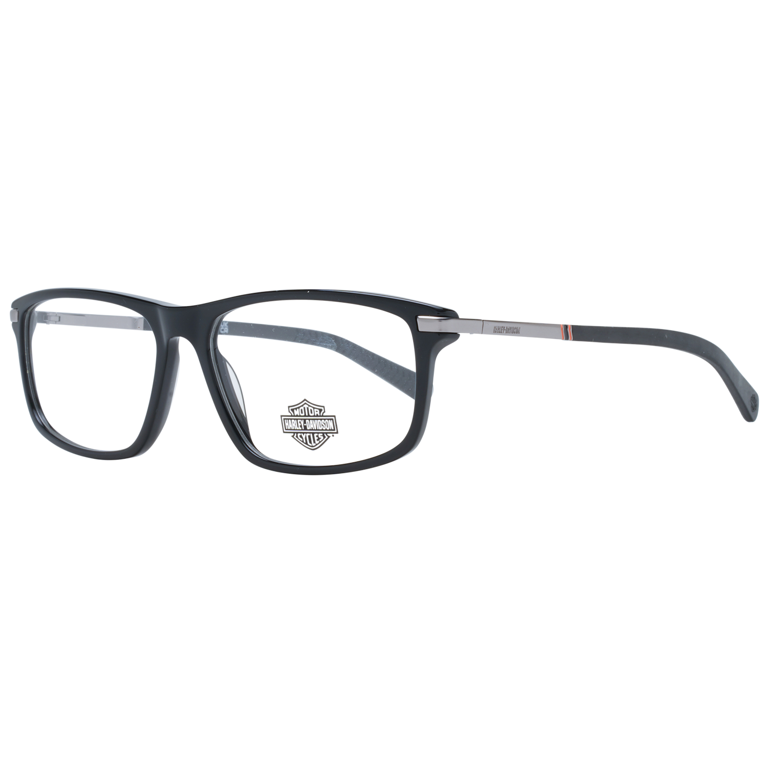 Harley-Davidson Frames Harley-Davidson Glasses Frames HD0980 001 56mm - Men Black Rectangular Full Rim Eyeglasses Eyewear UK USA Australia 