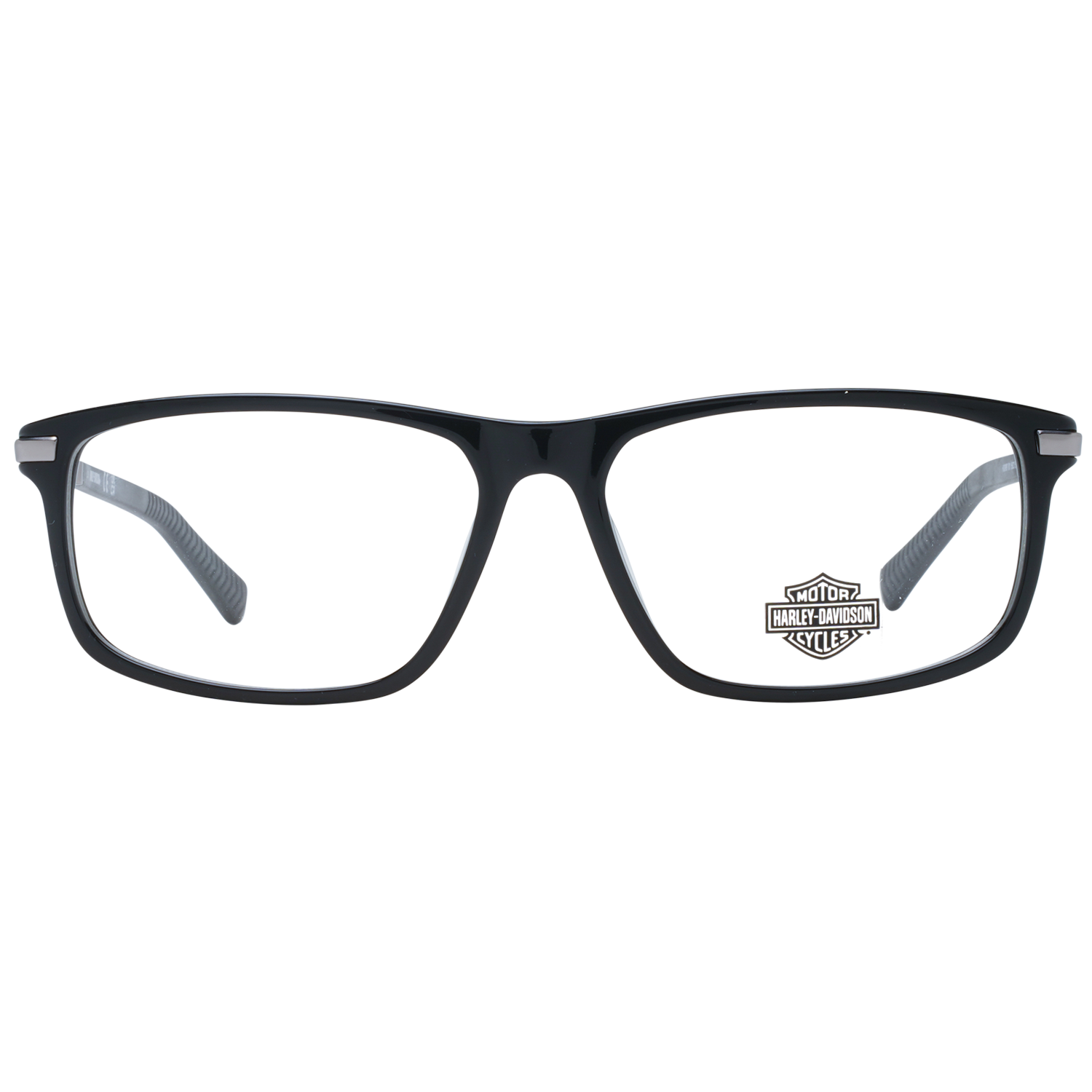 Harley-Davidson Frames Harley-Davidson Glasses Frames HD0980 001 56mm - Men Black Rectangular Full Rim Eyeglasses Eyewear UK USA Australia 