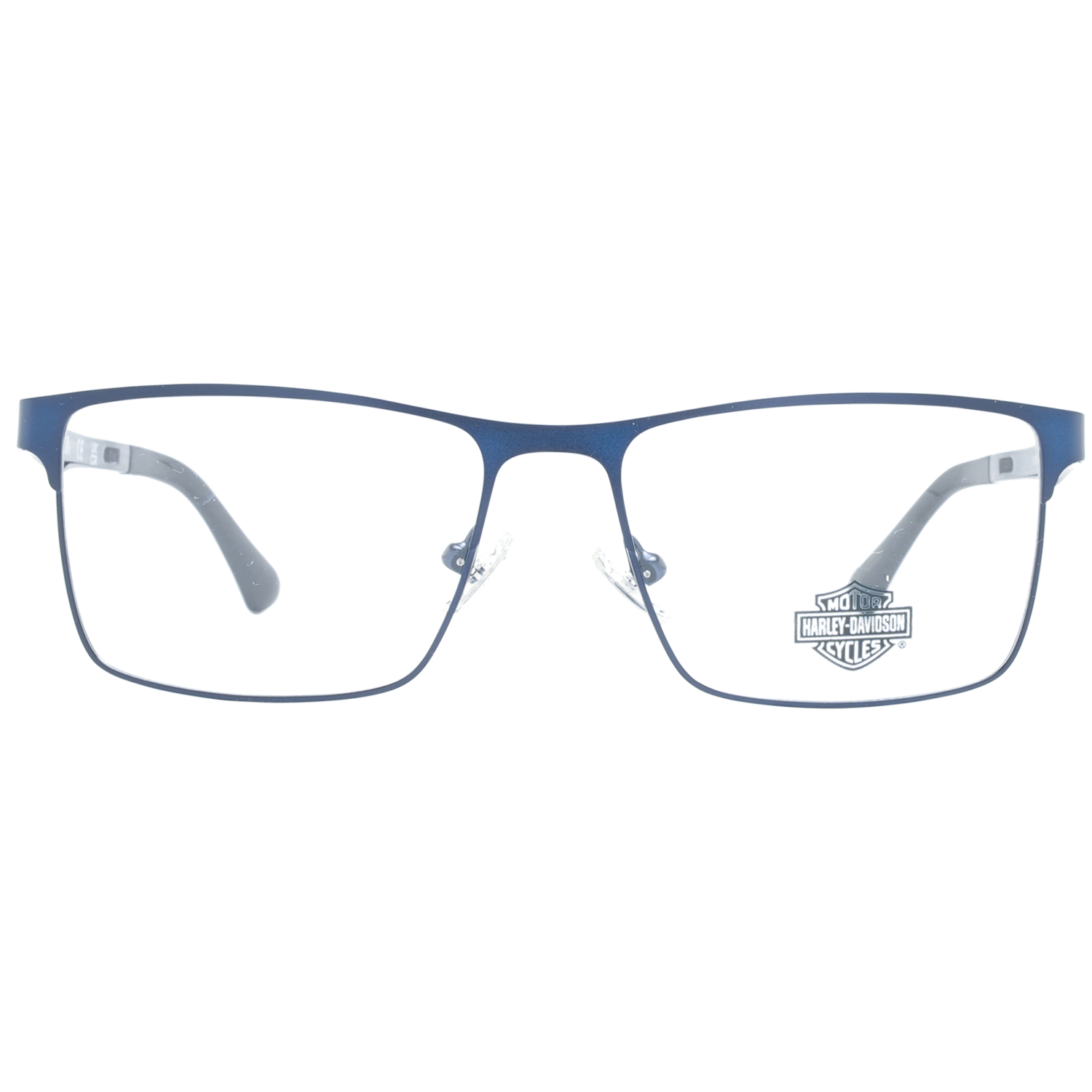 Harley-Davidson Frames Harley-Davidson Glasses HD0795 091 54mm - Blue Metal Full-Rim Rectangular Frames Eyeglasses Eyewear UK USA Australia 