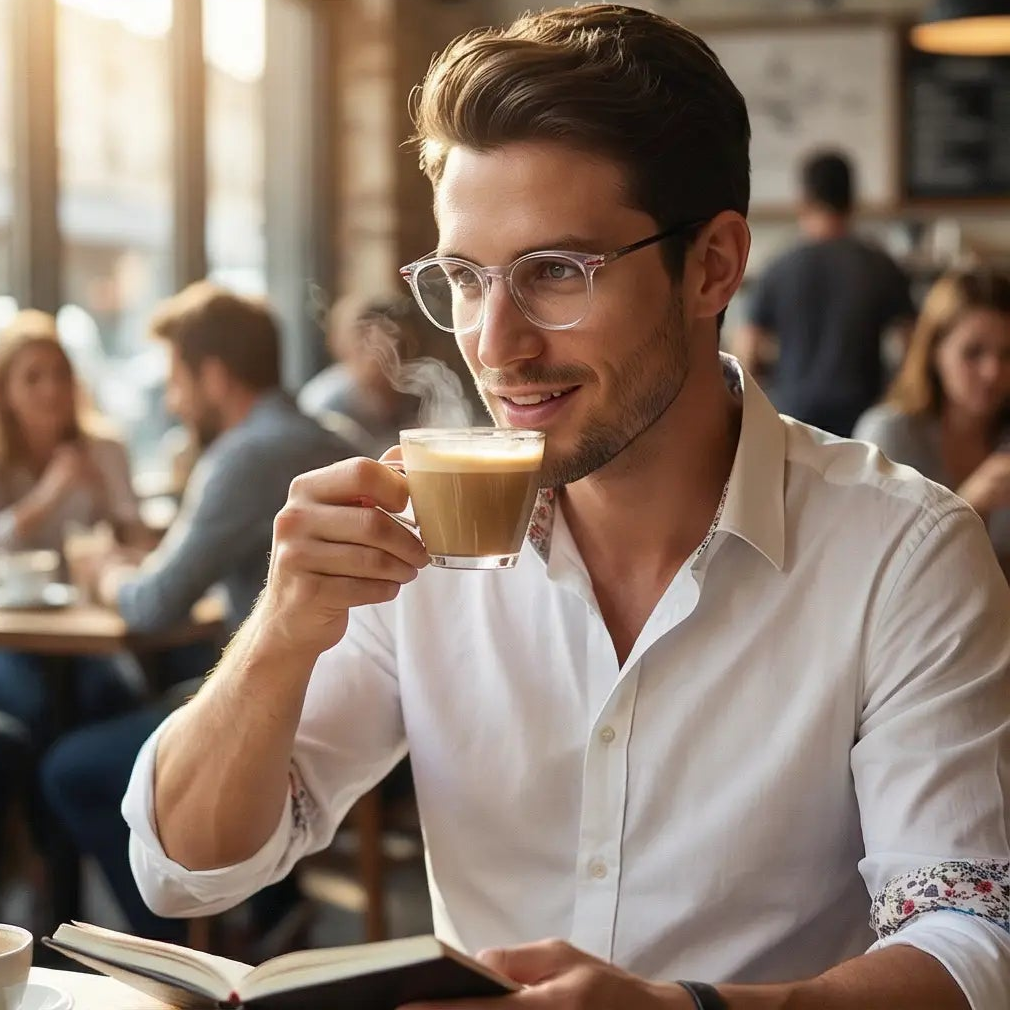 Hugo Boss Eyeglasses Hugo Boss Eyeglasses HG 1233 900 Transparent Round Frames Black 48mm Eyeglasses Eyewear designer