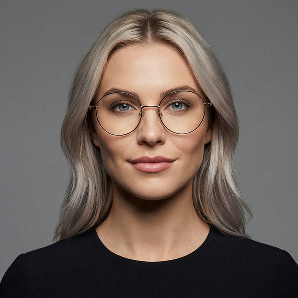 Hugo Boss Eyeglasses Hugo Boss Eyeglasses HG 1240 2M2 Black Round Full Rim Stainless Steel Frames 51mm Eyeglasses Eyewear designer