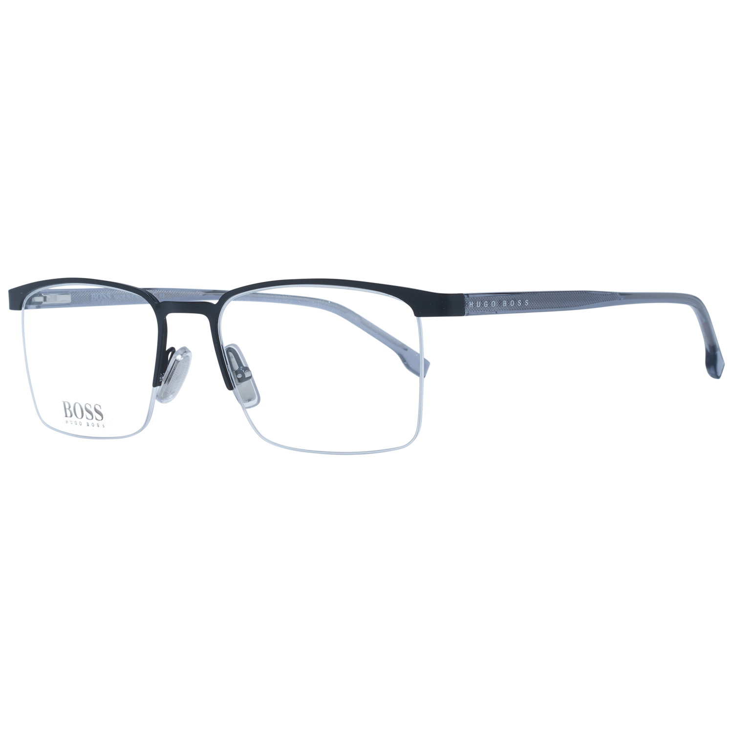 Hugo Boss Eyeglasses Hugo Boss Glasses Frames BOSS 1088/IT 00319 56mm Men Black Rectangular Eyeglasses Eyewear UK USA Australia 