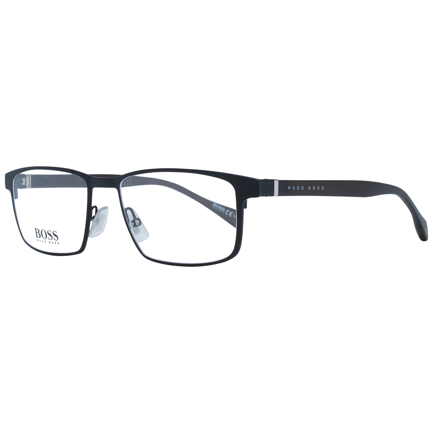 Hugo Boss Eyeglasses Hugo Boss Glasses Frames BOSS 1119 00318 56mm Men Black Rectangular Eyeglasses Eyewear UK USA Australia 