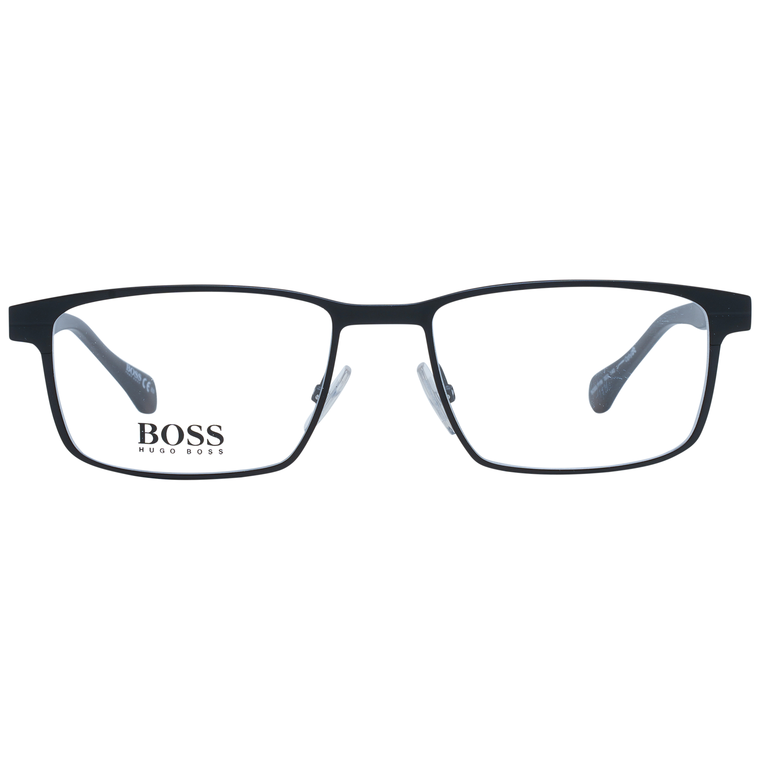 Hugo Boss Eyeglasses Hugo Boss Glasses Frames BOSS 1119 00318 56mm Men Black Rectangular Eyeglasses Eyewear UK USA Australia 