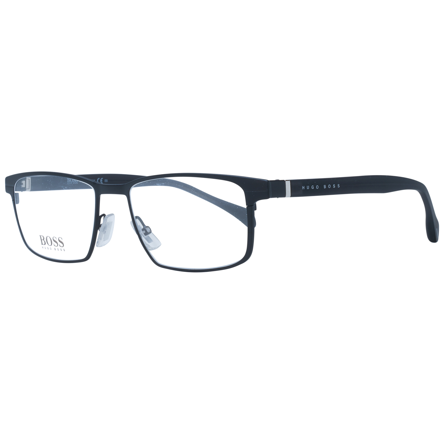 Hugo Boss Eyeglasses Hugo Boss Glasses Frames BOSS 1119/IT 00318 56mm Men Black Rectangular Eyeglasses Eyewear UK USA Australia 