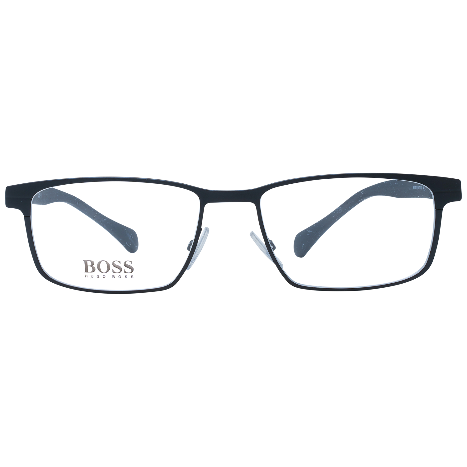 Hugo Boss Eyeglasses Hugo Boss Glasses Frames BOSS 1119/IT 00318 56mm Men Black Rectangular Eyeglasses Eyewear UK USA Australia 