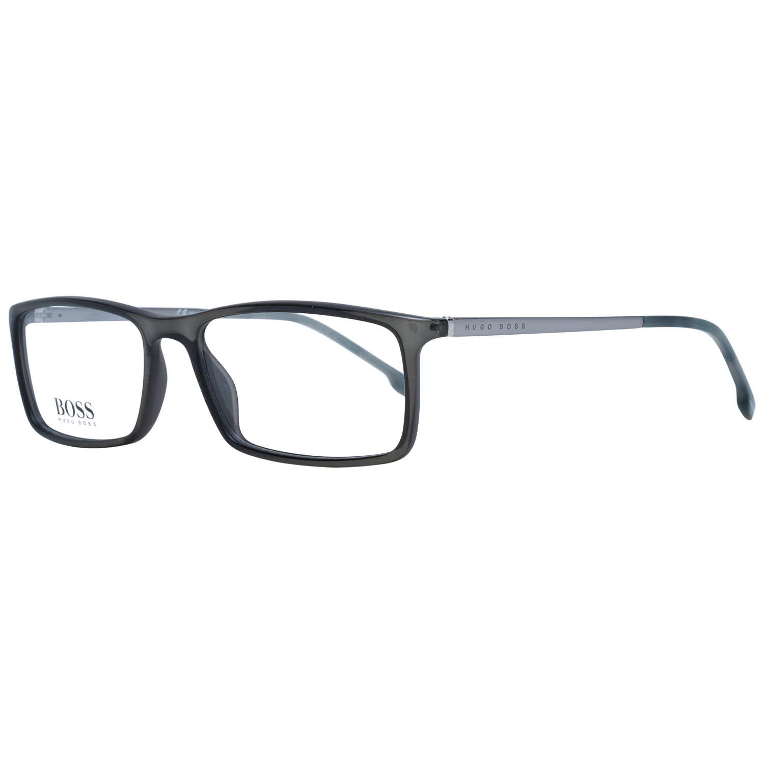 Hugo Boss Eyeglasses Hugo Boss Glasses Frames BOSS 1184 KB716 55mm Men Grey Rectangular Eyeglasses Eyewear UK USA Australia 