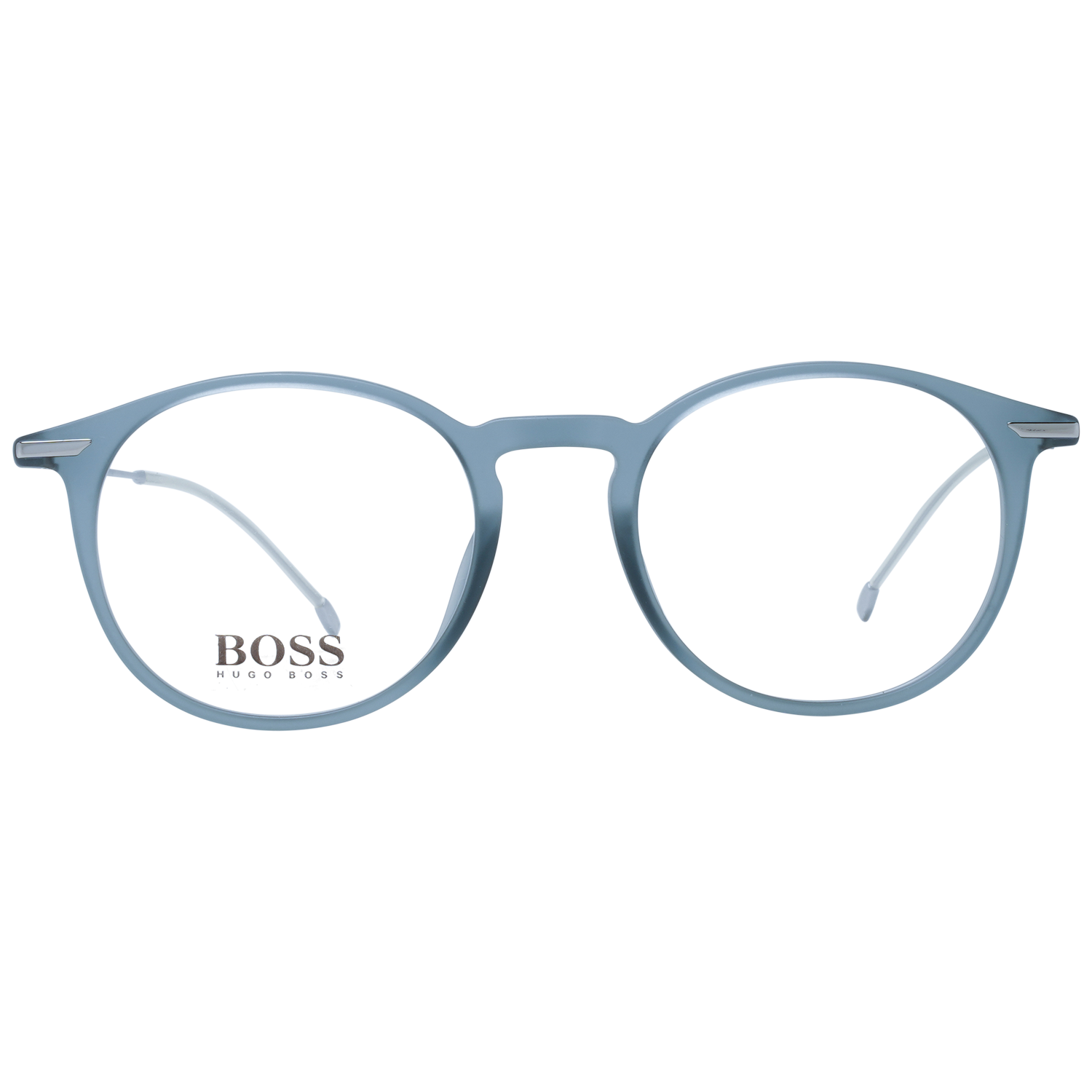 Hugo Boss Eyeglasses Hugo Boss Glasses Frames BOSS 1190/IT PJP20 50mm Men Blue Round Eyeglasses Eyewear UK USA Australia 