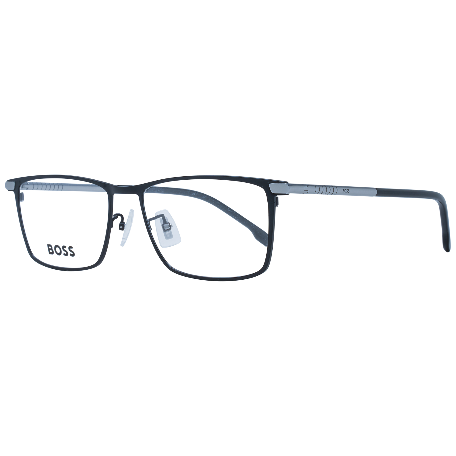 Hugo Boss Eyeglasses Hugo Boss Glasses Frames BOSS 1226/F 003 56mm Titanium Men Blue Rectangular Eyeglasses Eyewear UK USA Australia 