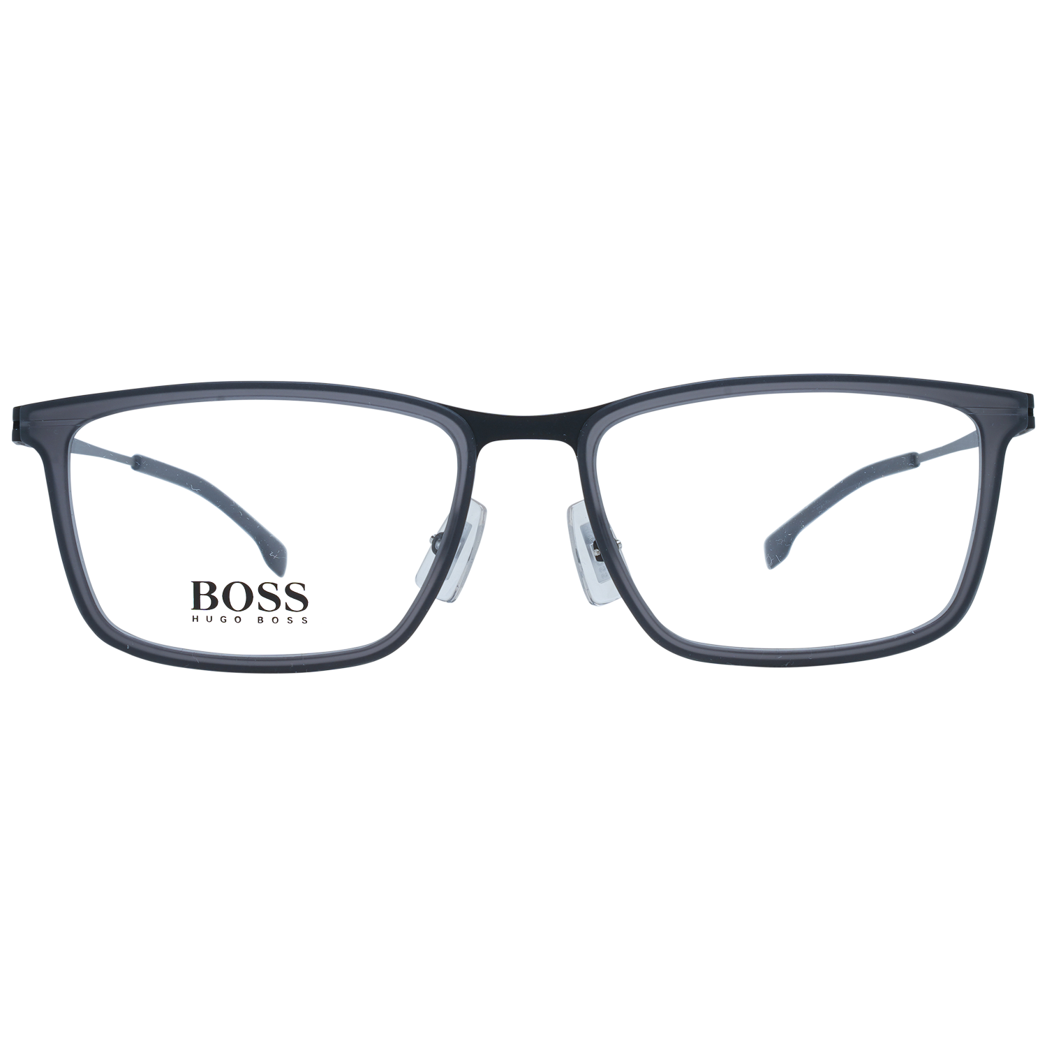 Hugo Boss Eyeglasses Hugo Boss Glasses Frames BOSS 1242 WCN18 56mm Men Grey Rectangular Eyeglasses Eyewear UK USA Australia 