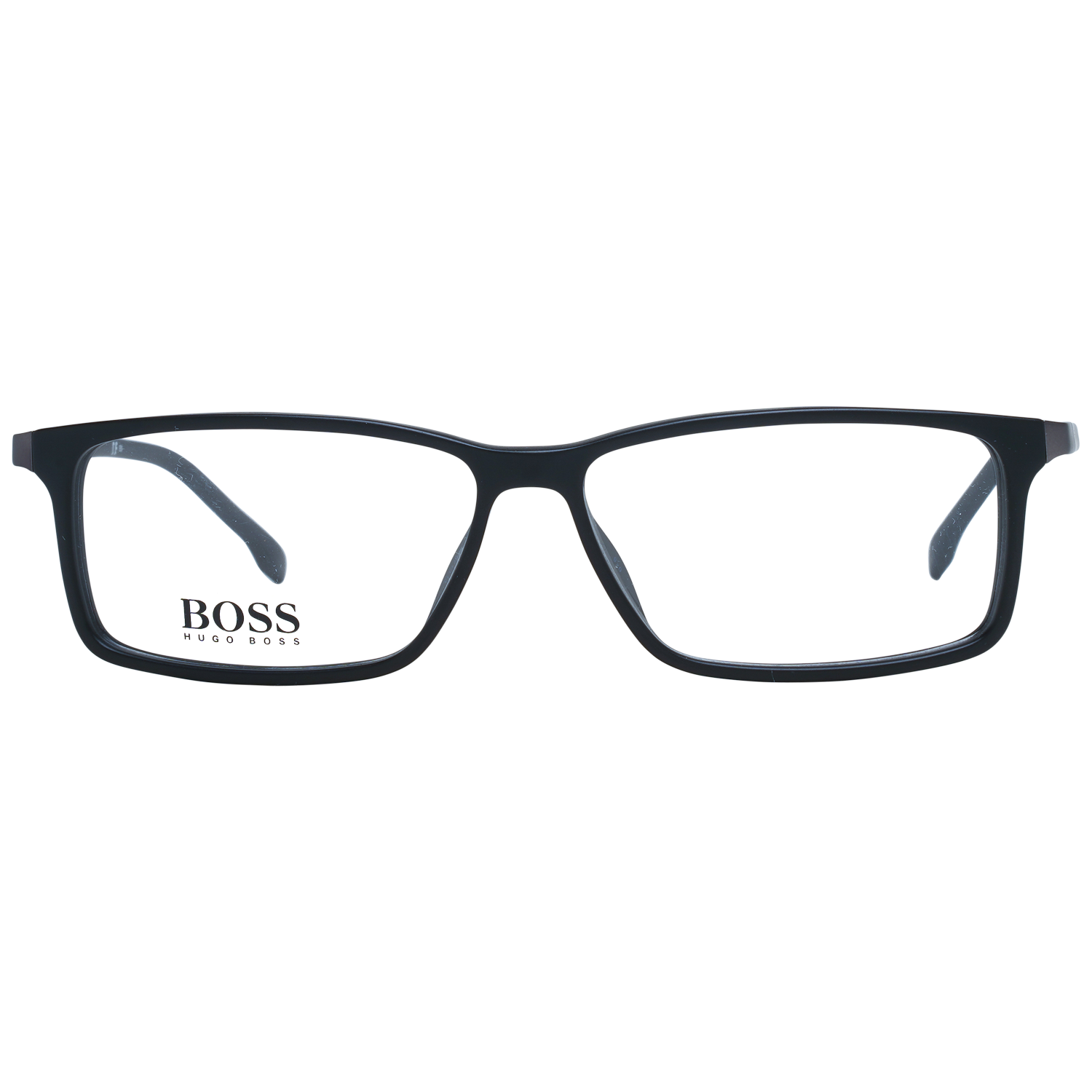 Hugo Boss Eyeglasses Hugo Boss Glasses Frames BOSS 1250 00313 57mm Men Black Rectangular Eyeglasses Eyewear UK USA Australia 