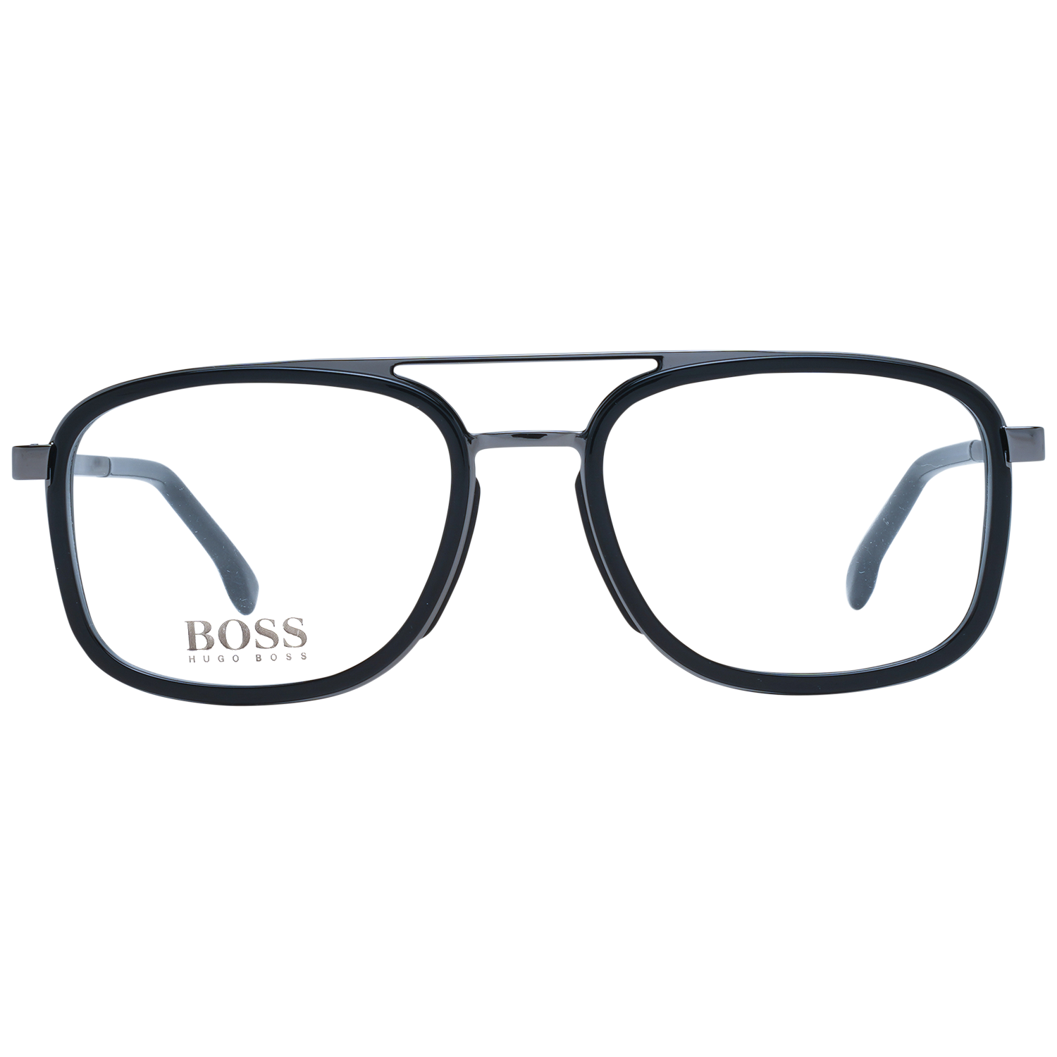 Hugo Boss Eyeglasses Hugo Boss Glasses Frames BOSS 1255 3.14) 53mm Men Black Pilot-Aviator Eyeglasses Eyewear UK USA Australia 