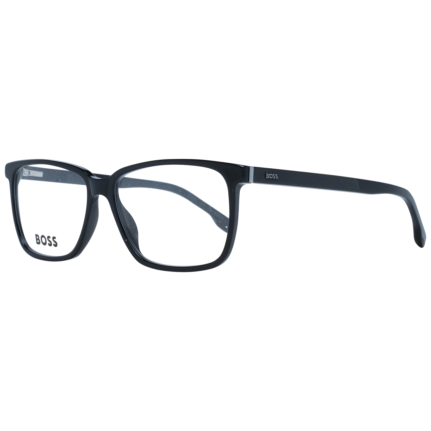 Hugo Boss Eyeglasses Hugo Boss Glasses Frames BOSS 1300/U 80715 57mm Men Black Rectangular Eyeglasses Eyewear UK USA Australia 